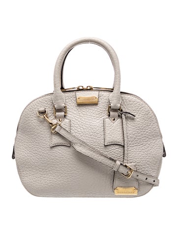 Leather Top Handle Bag