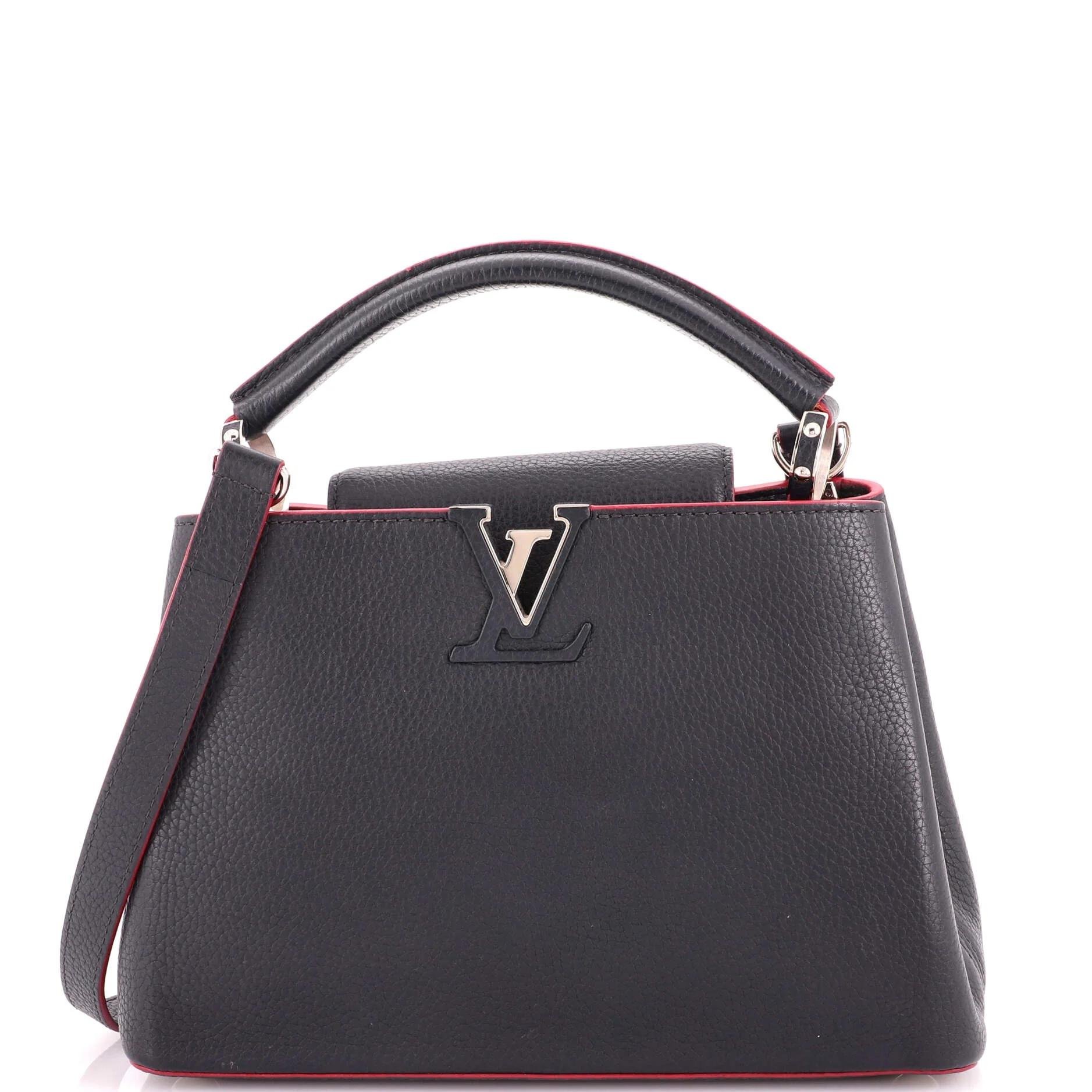 Capucines leather handbag