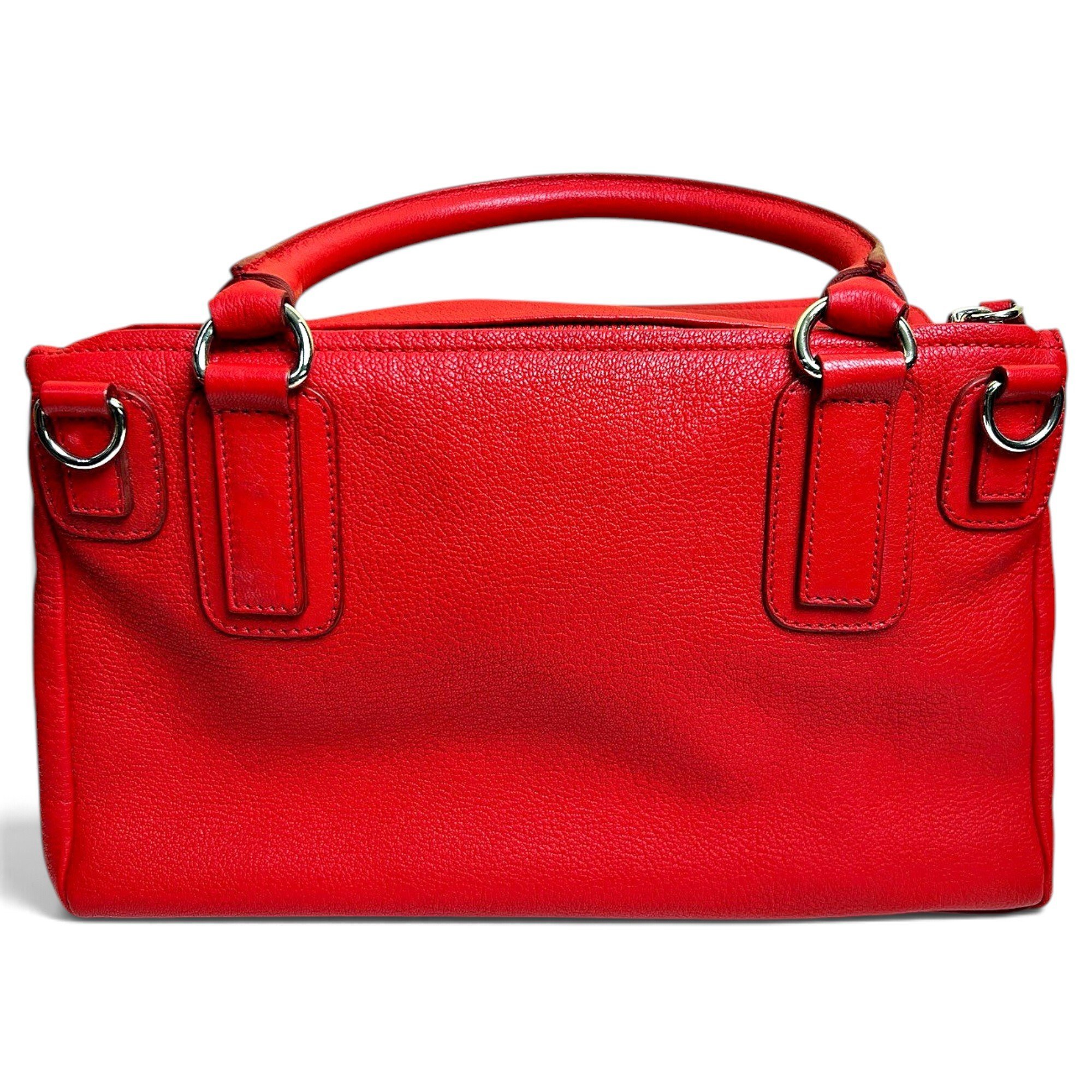 Pandora leather satchel