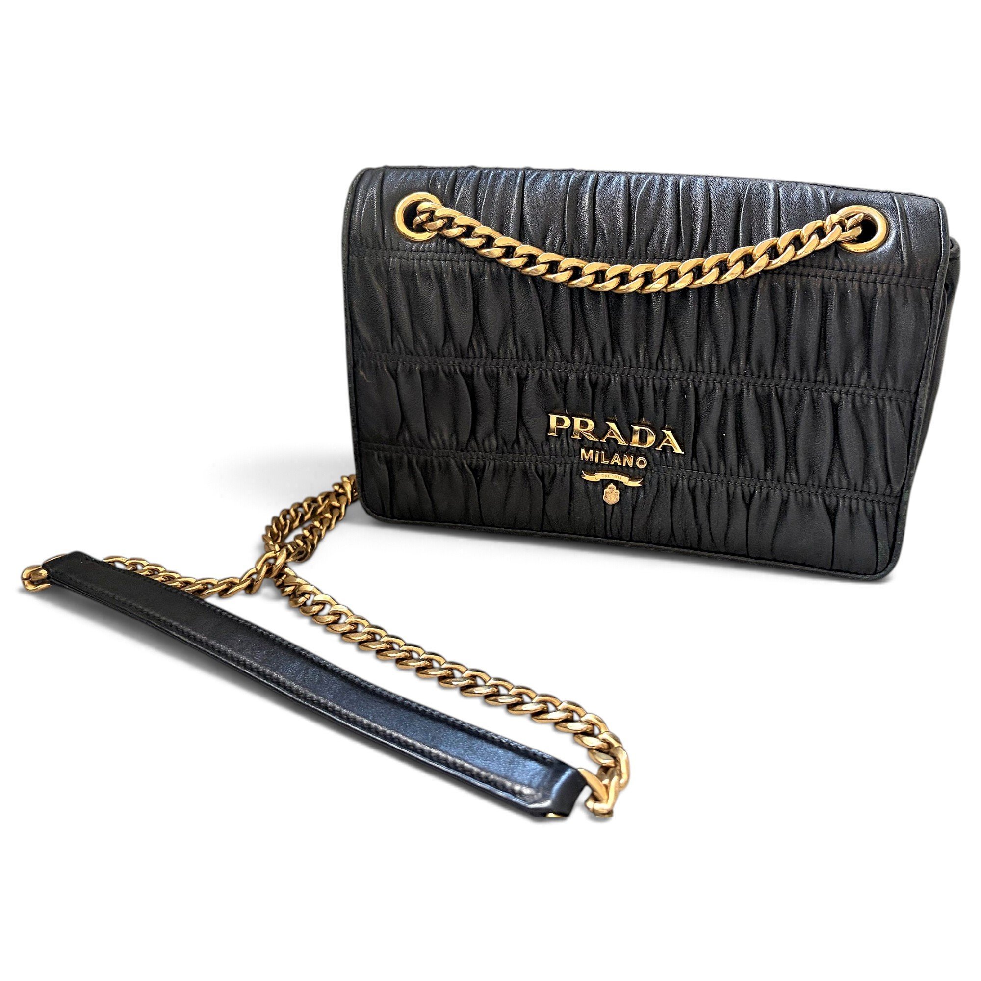 Leather handbag