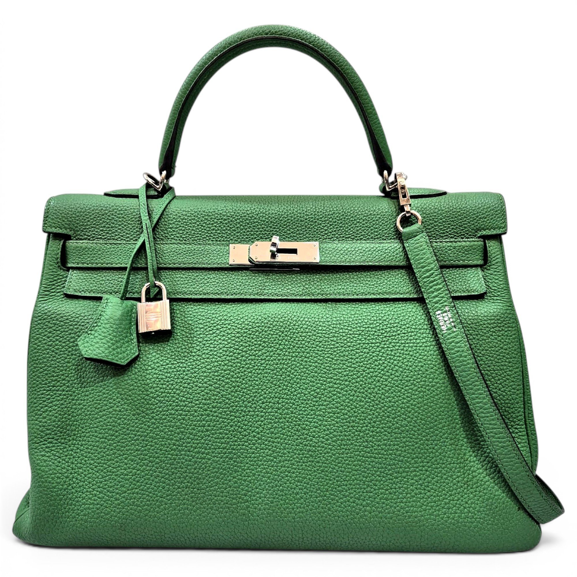 Kelly 35 leather handbag