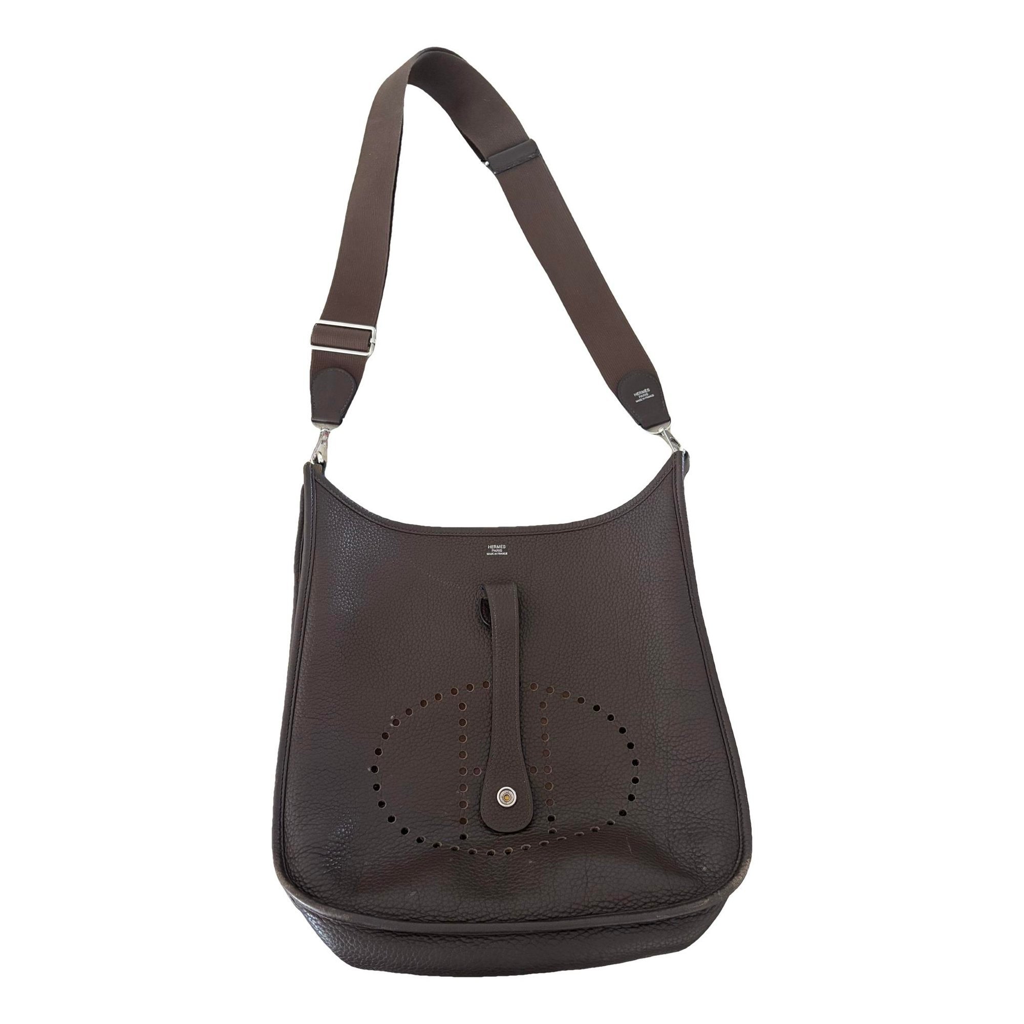 Evelyne leather crossbody bag