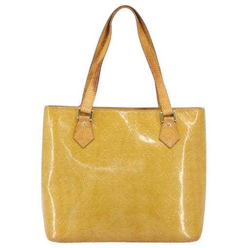 Houston patent leather handbag