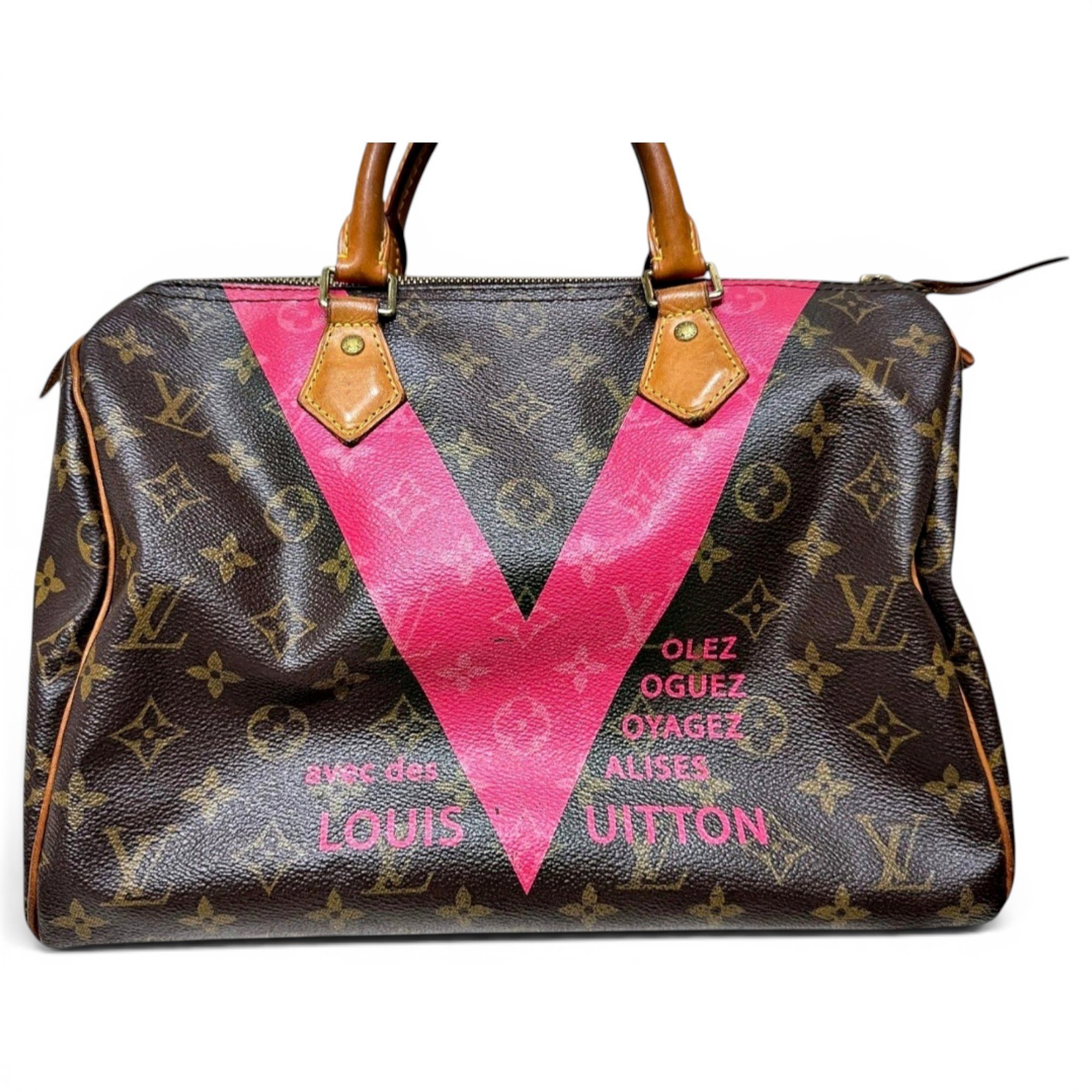 Speedy Bandoulière leather handbag