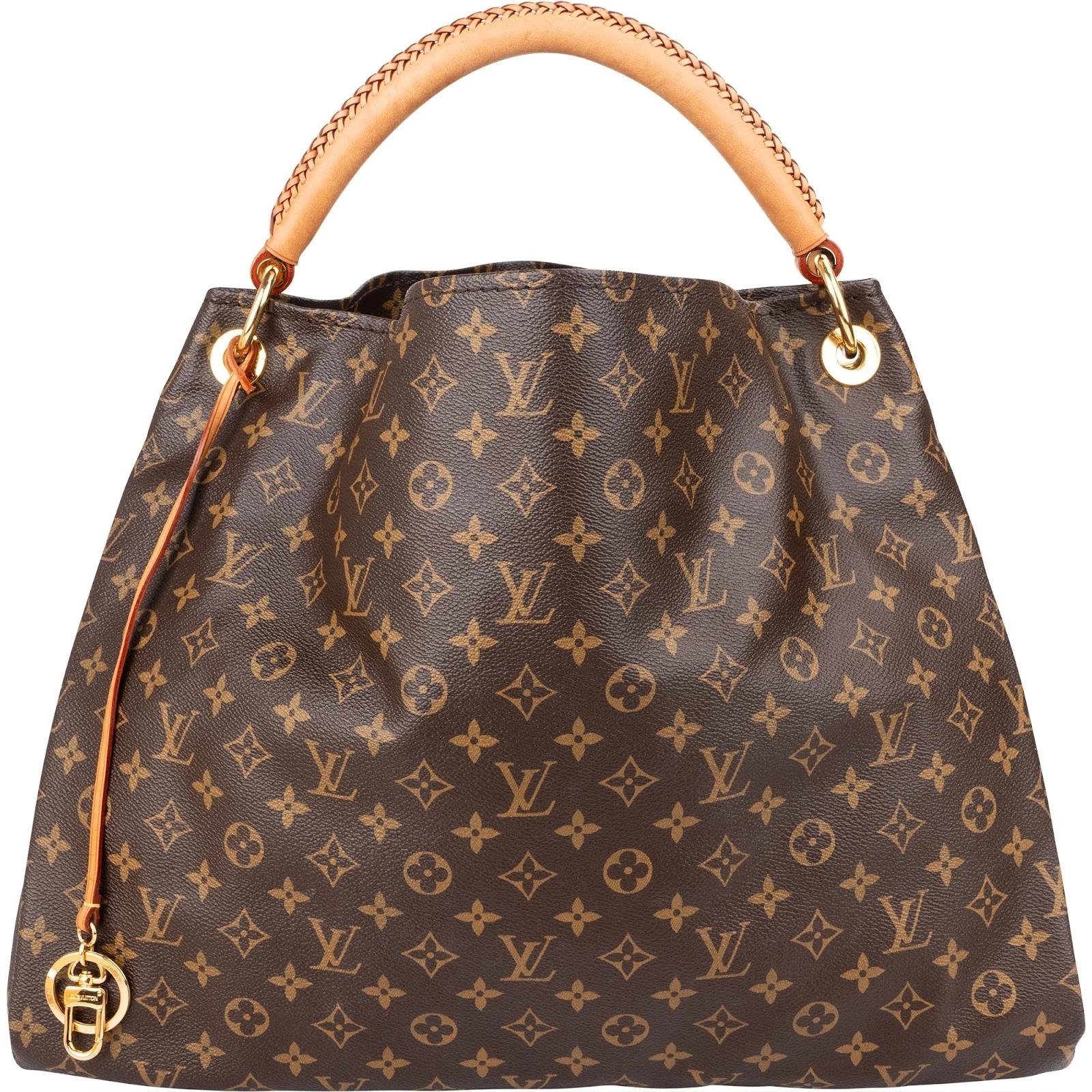 Artsy leather handbag