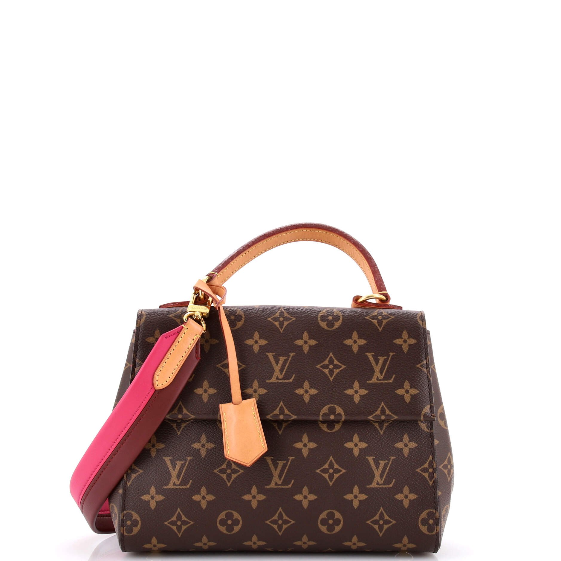 Louis Vuitton Cluny Top Handle Bag Monogram Canvas BB