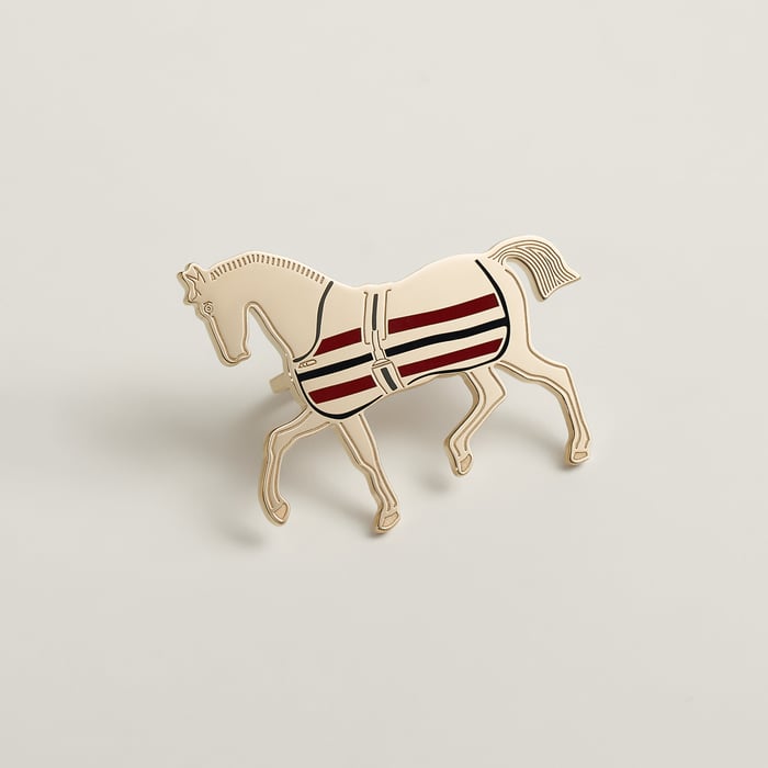 Cheval a La Couverture 스카프 70 링