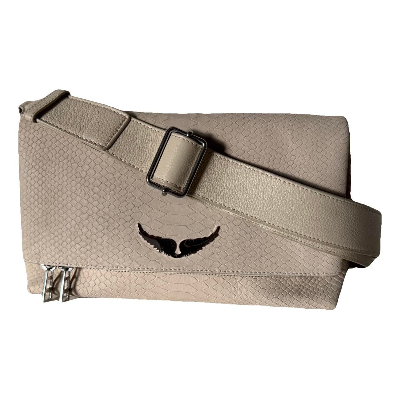 Rock leather crossbody bag