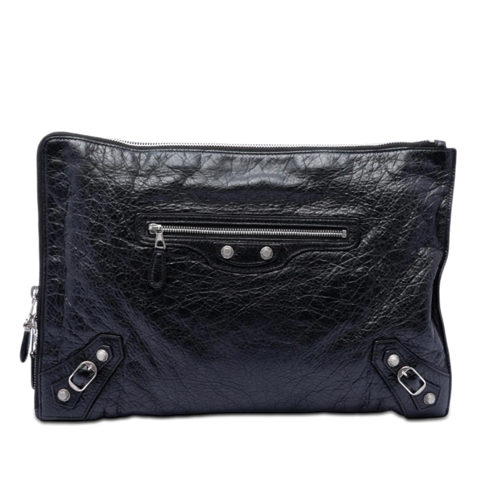 Leather handbag