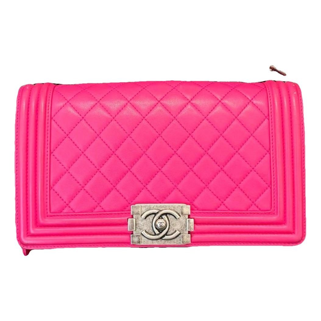 Boy leather crossbody bag