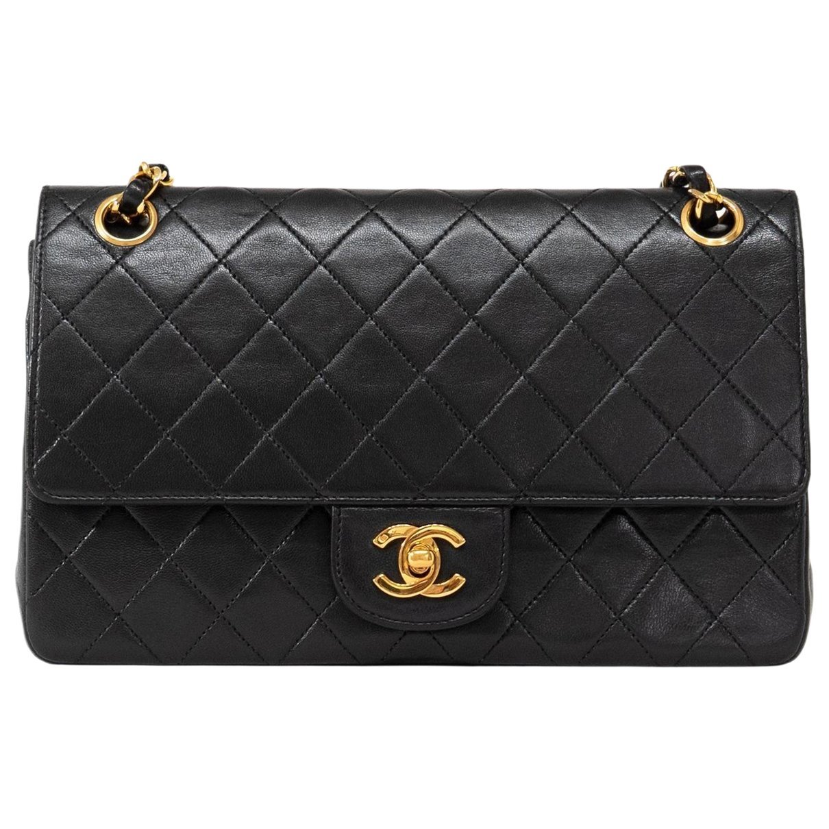 Trendy CC Flap leather handbag