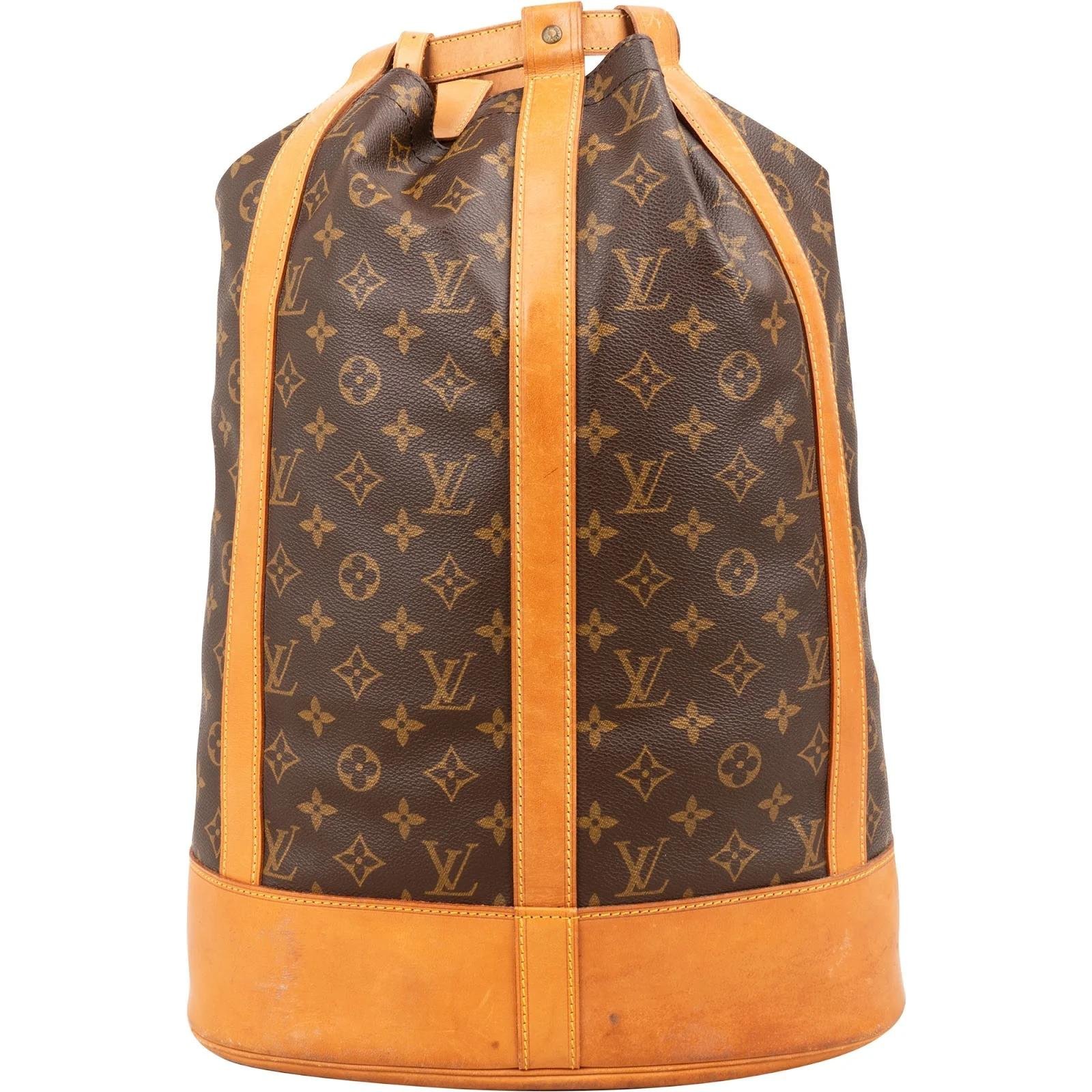 Randonnée leather backpack