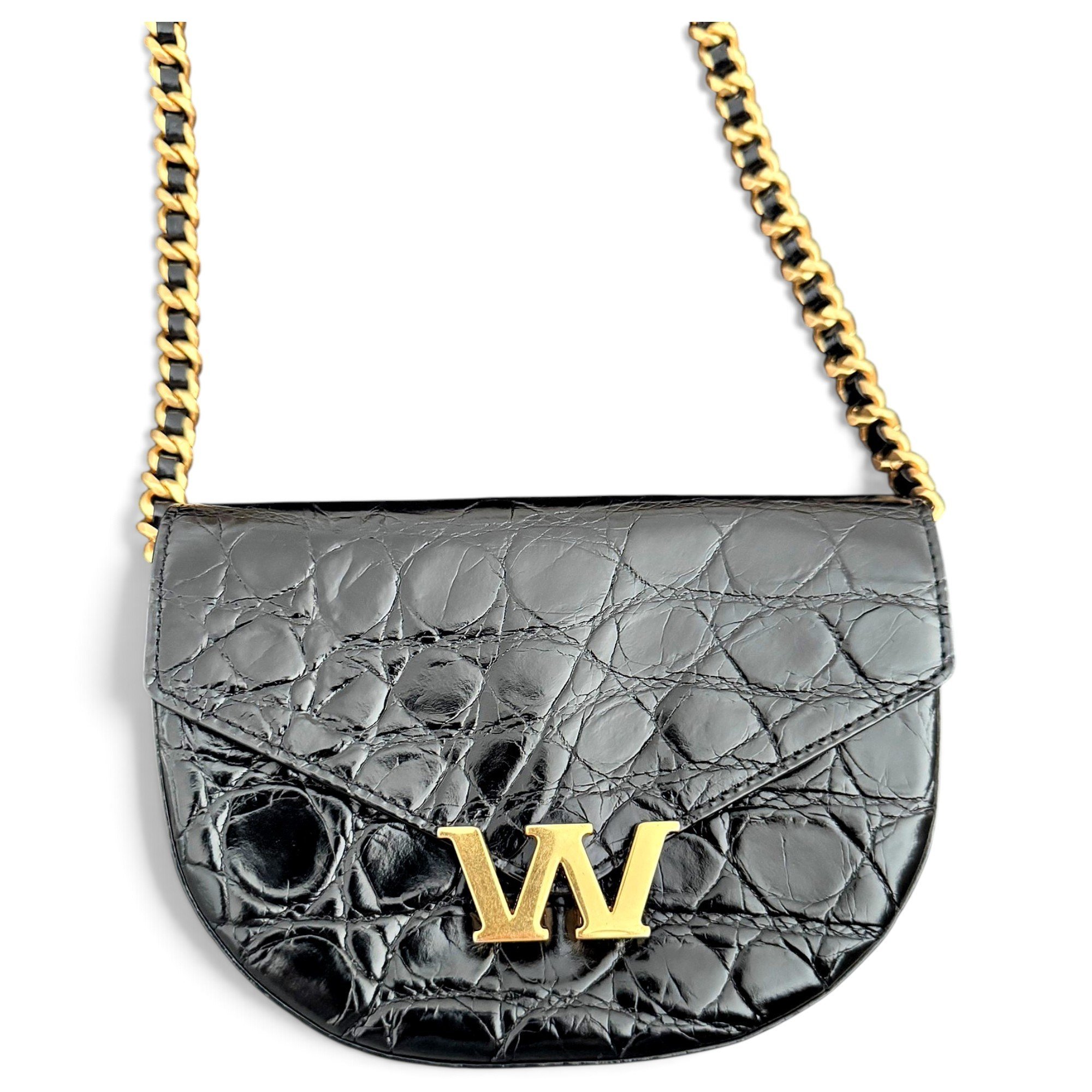 Leather crossbody bag