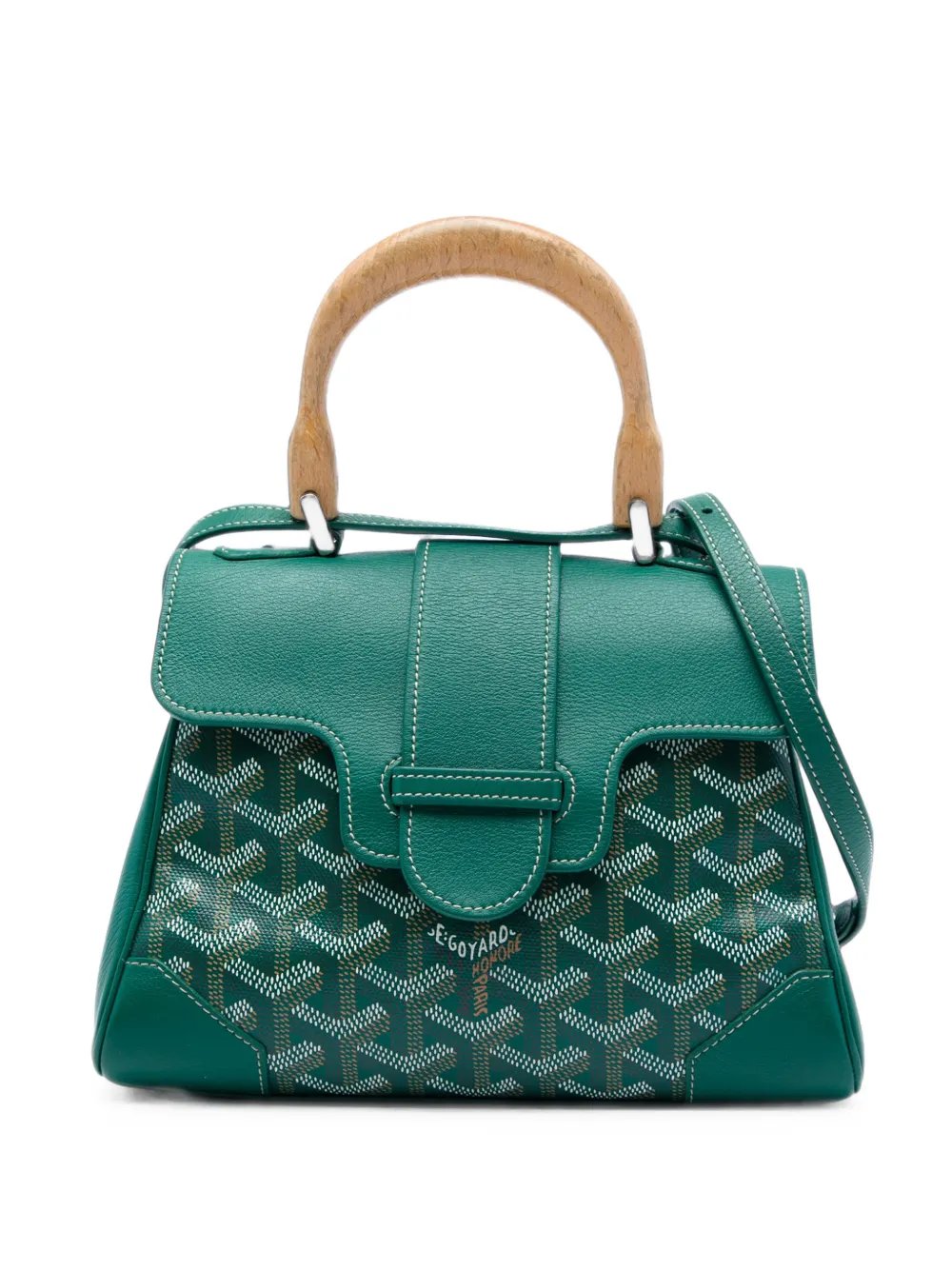 Goyard 2018 Mini Goyardine Saigon Souple satchel