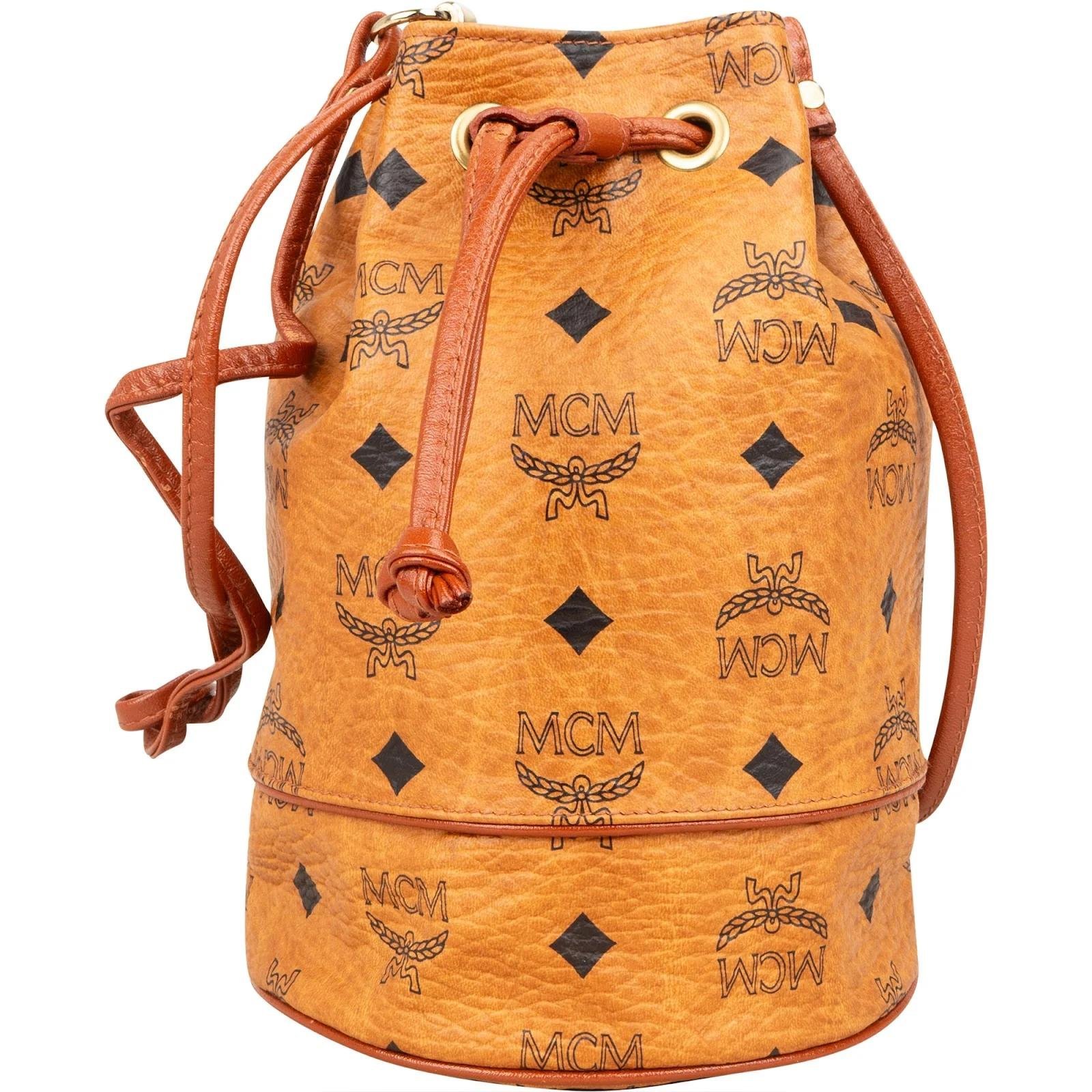 Heritage Drawstring leather crossbody bag