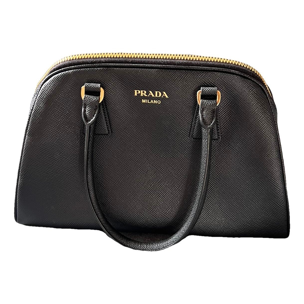 Promenade leather handbag
