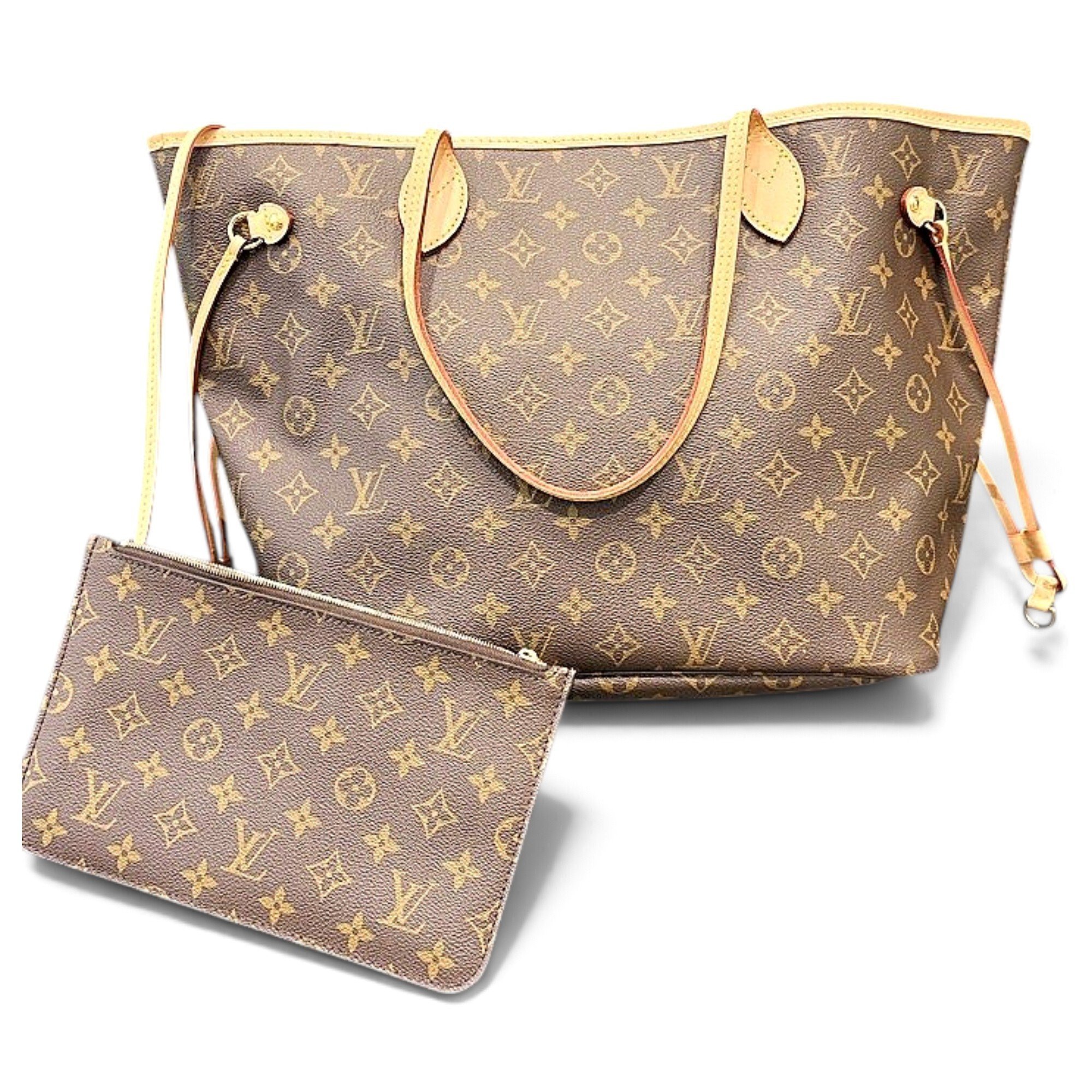 Neverfull leather tote