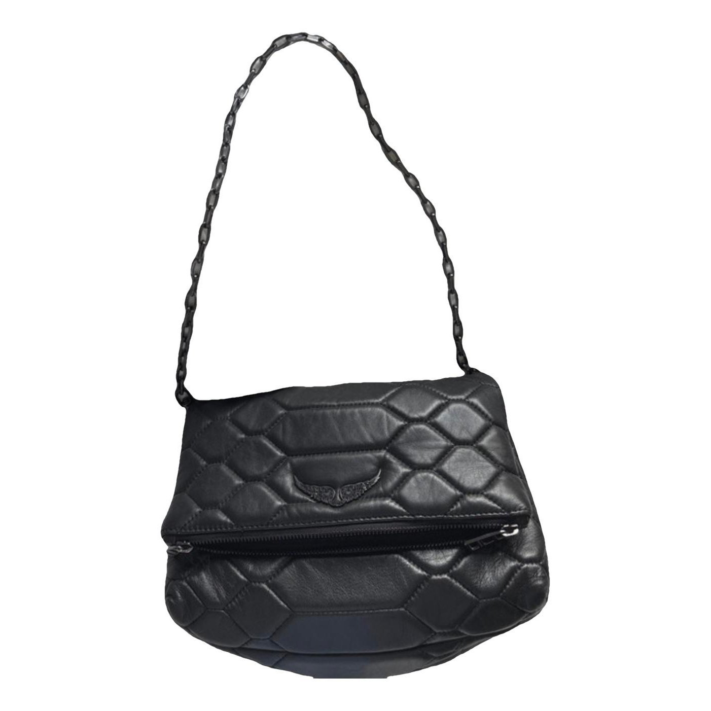 Rock leather handbag