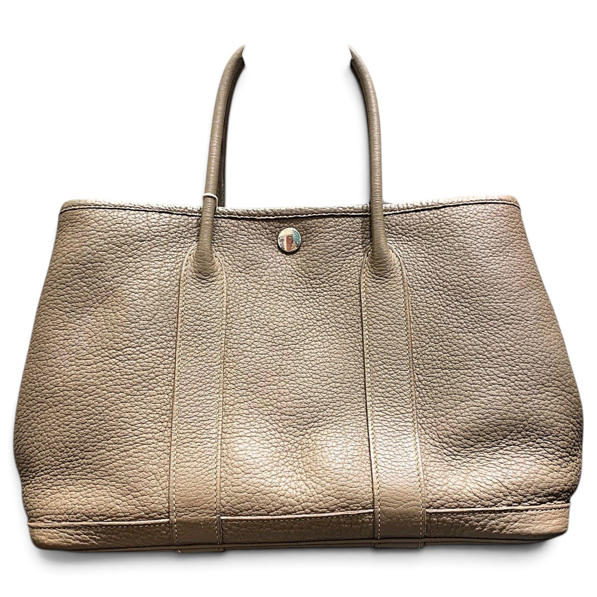 Garden Party leather handbag