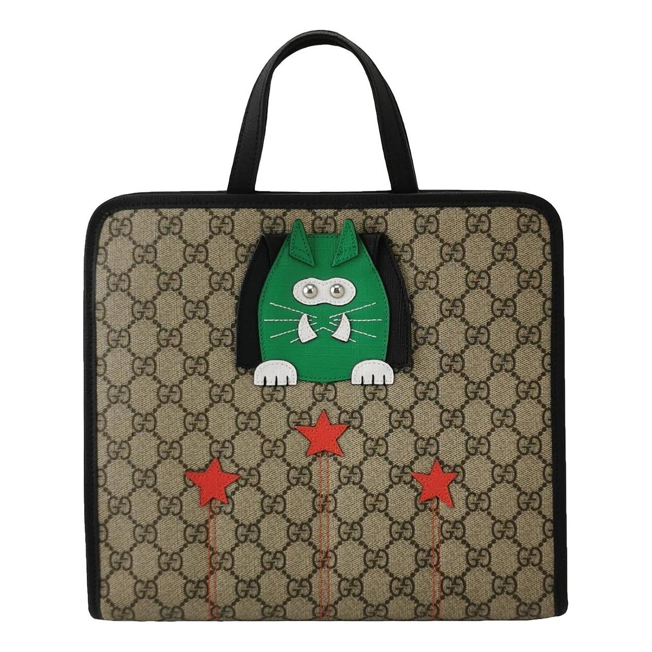 Leather tote