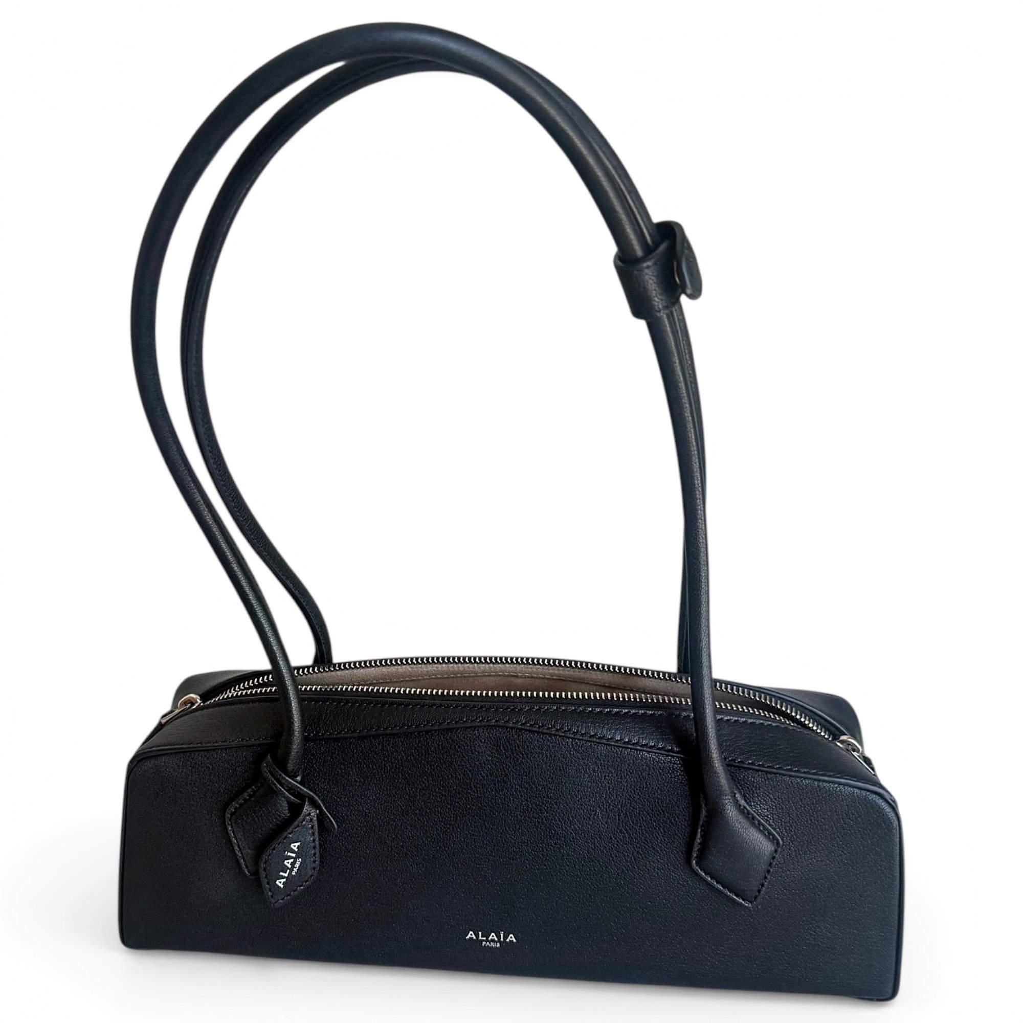 Le Teckel leather handbag