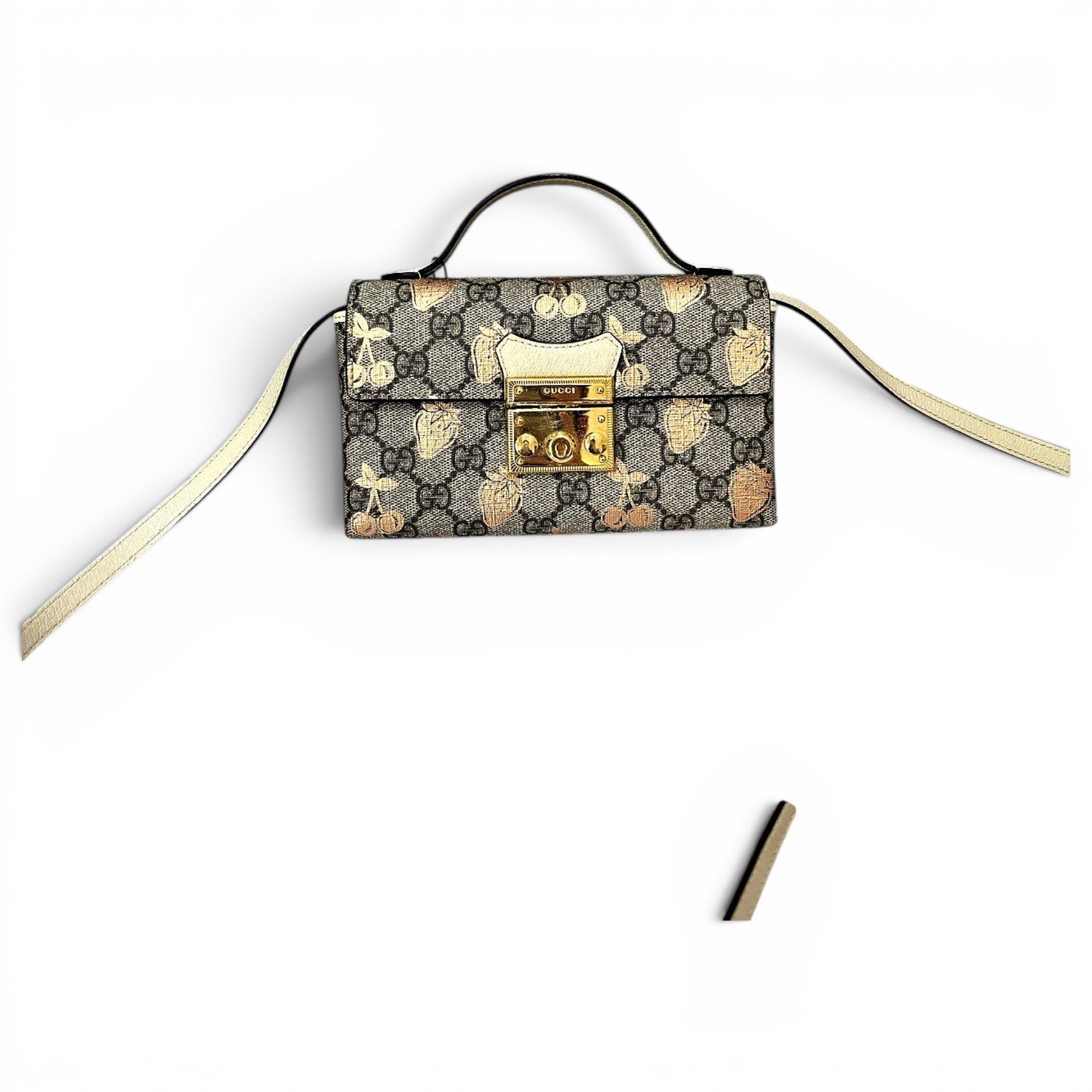 Padlock cloth handbag