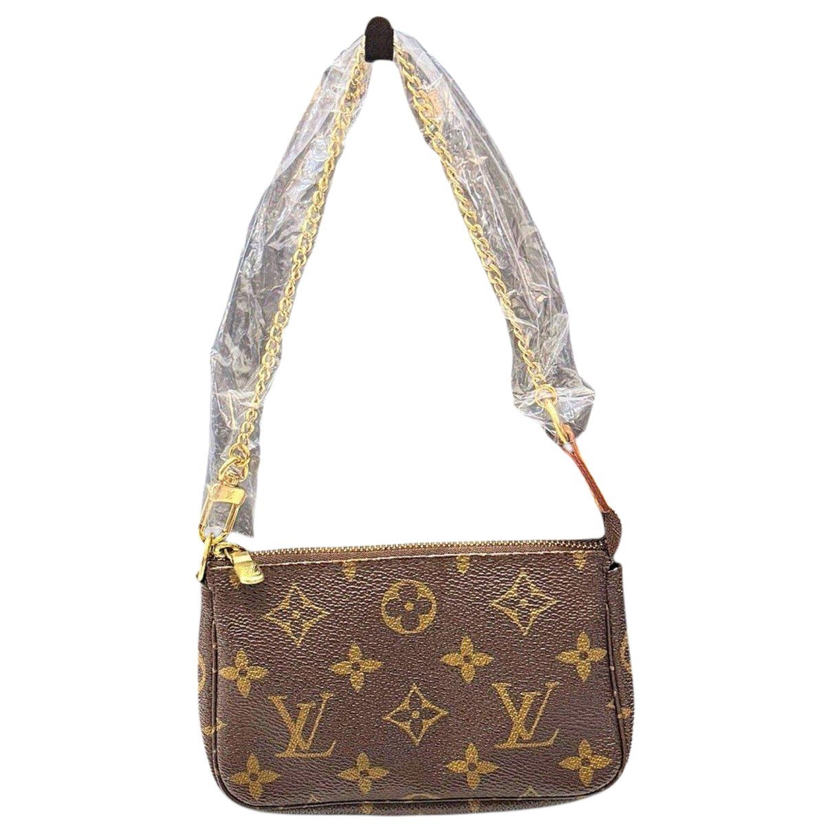 Pochette Accessoire leather handbag