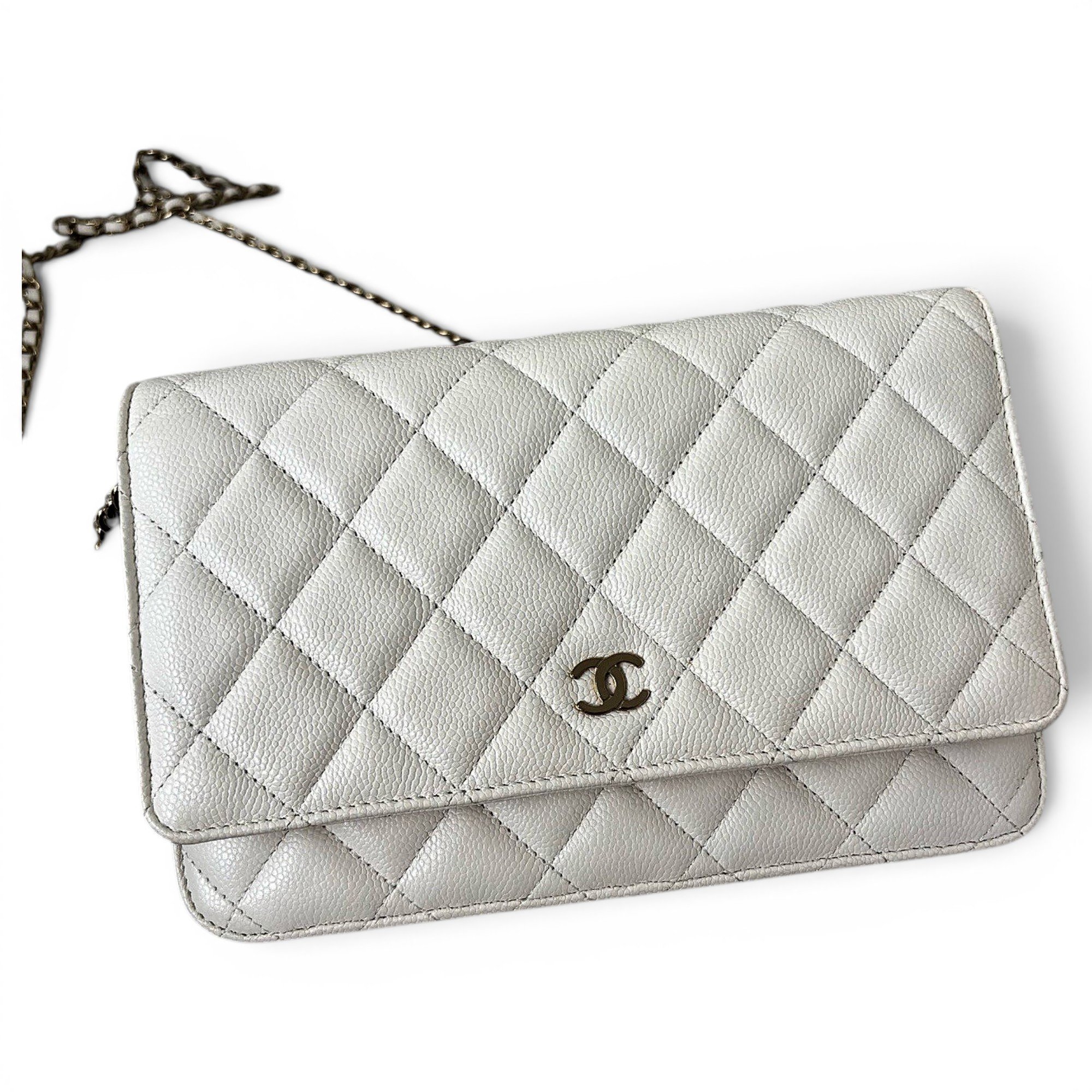 Wallet On Chain Timeless/Classique leather crossbody bag