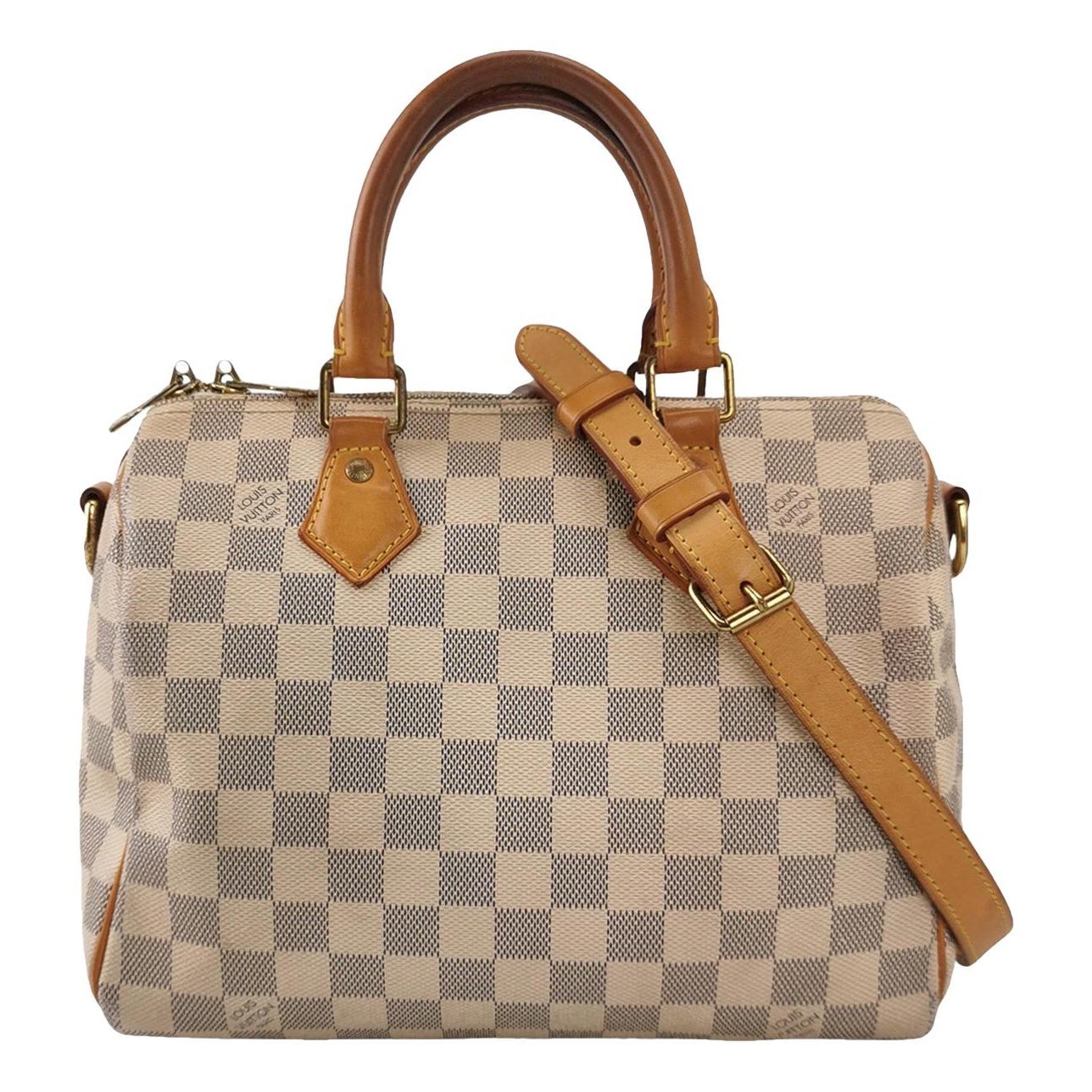 Speedy leather handbag