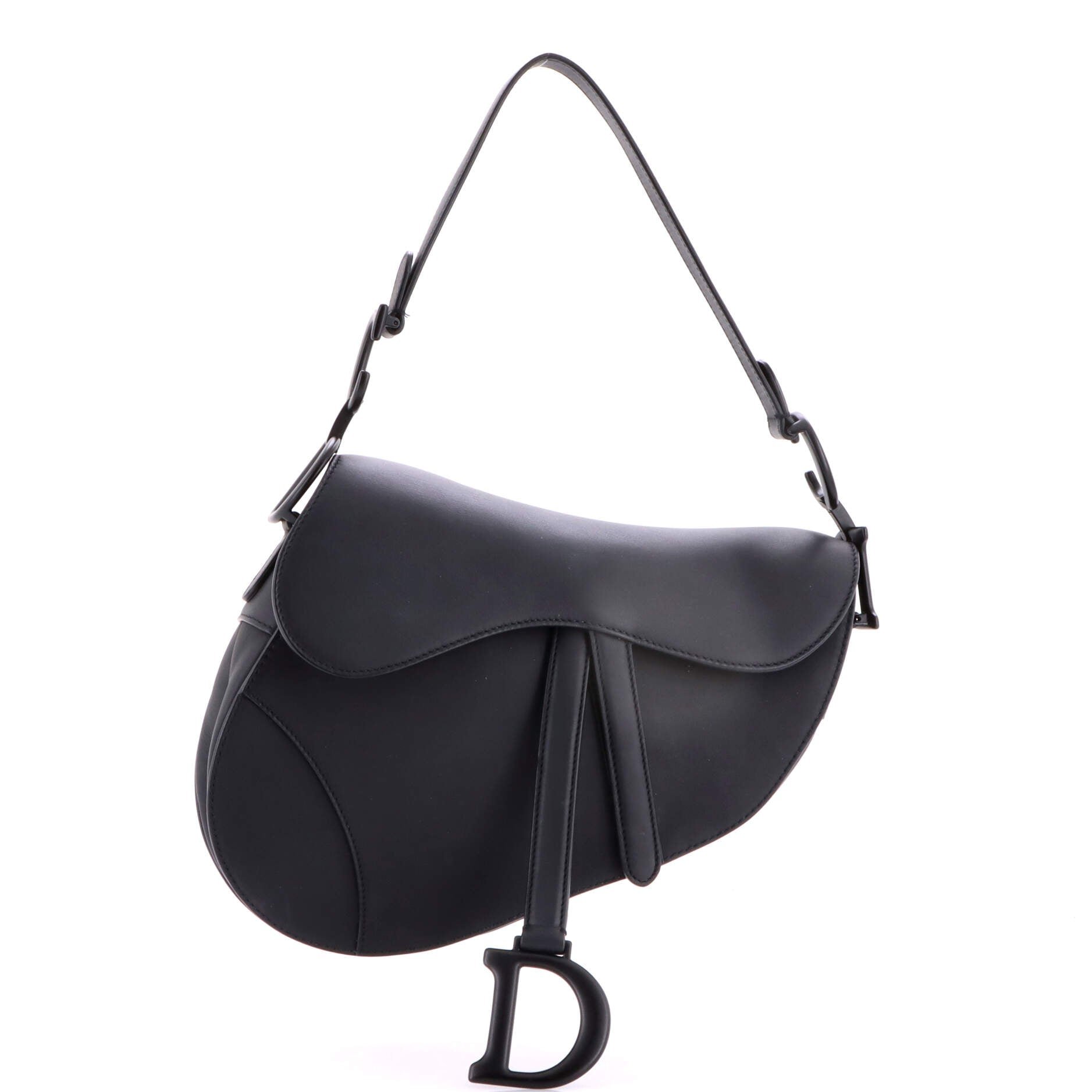 Ultra Matte Saddle Handbag Leather Medium