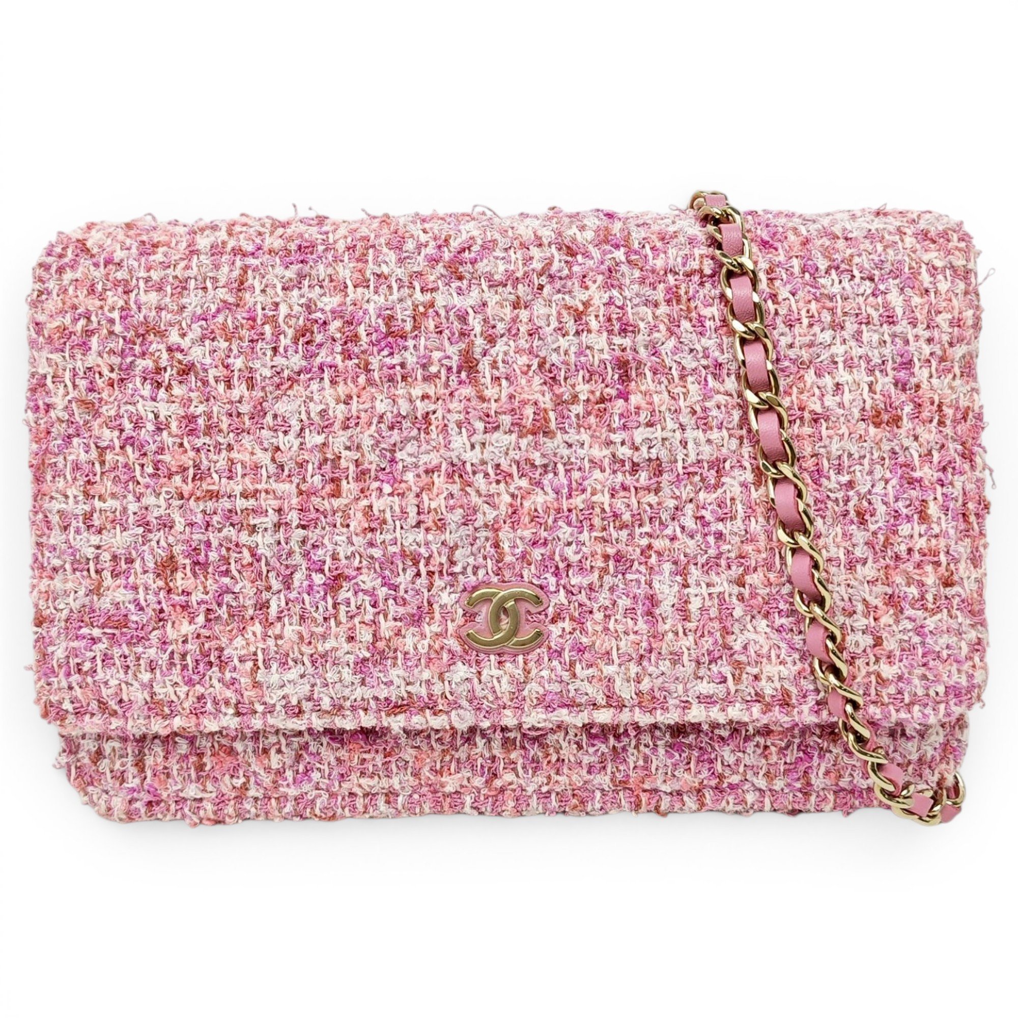 Wallet On Chain Timeless/Classique cloth crossbody bag