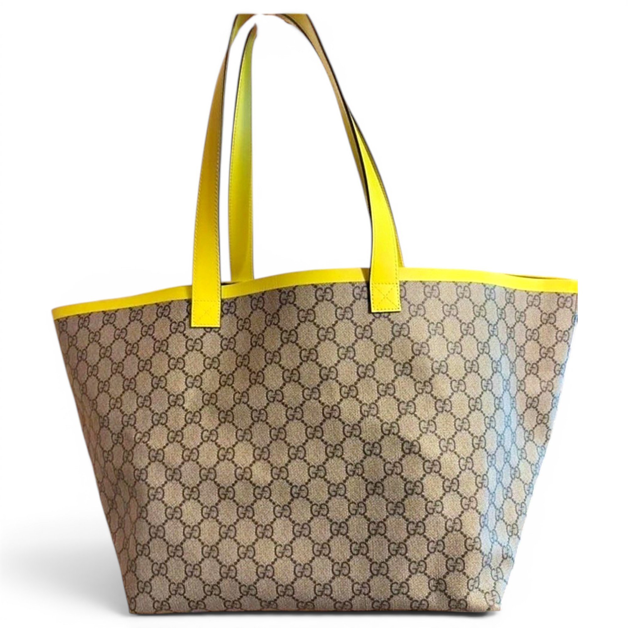 Leather tote