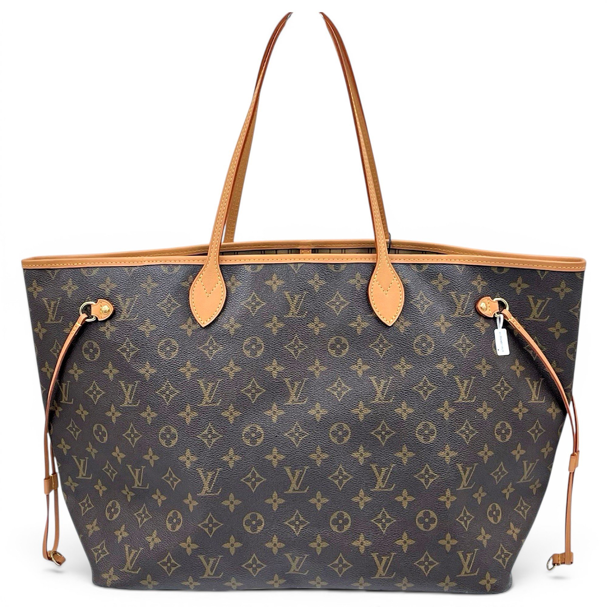 Neverfull leather tote
