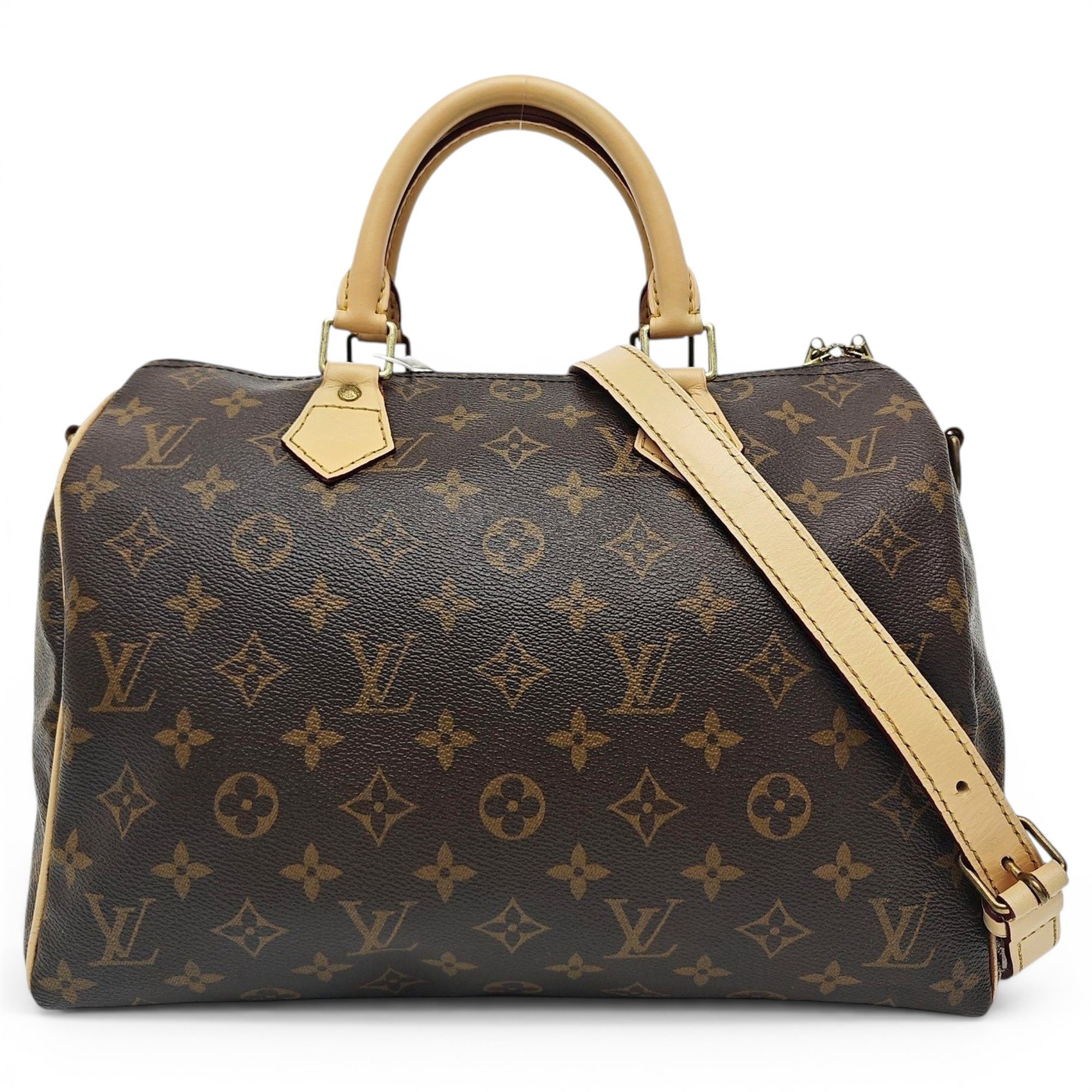 Louis Vuitton Nano Speedy / Mini HL leather handbag