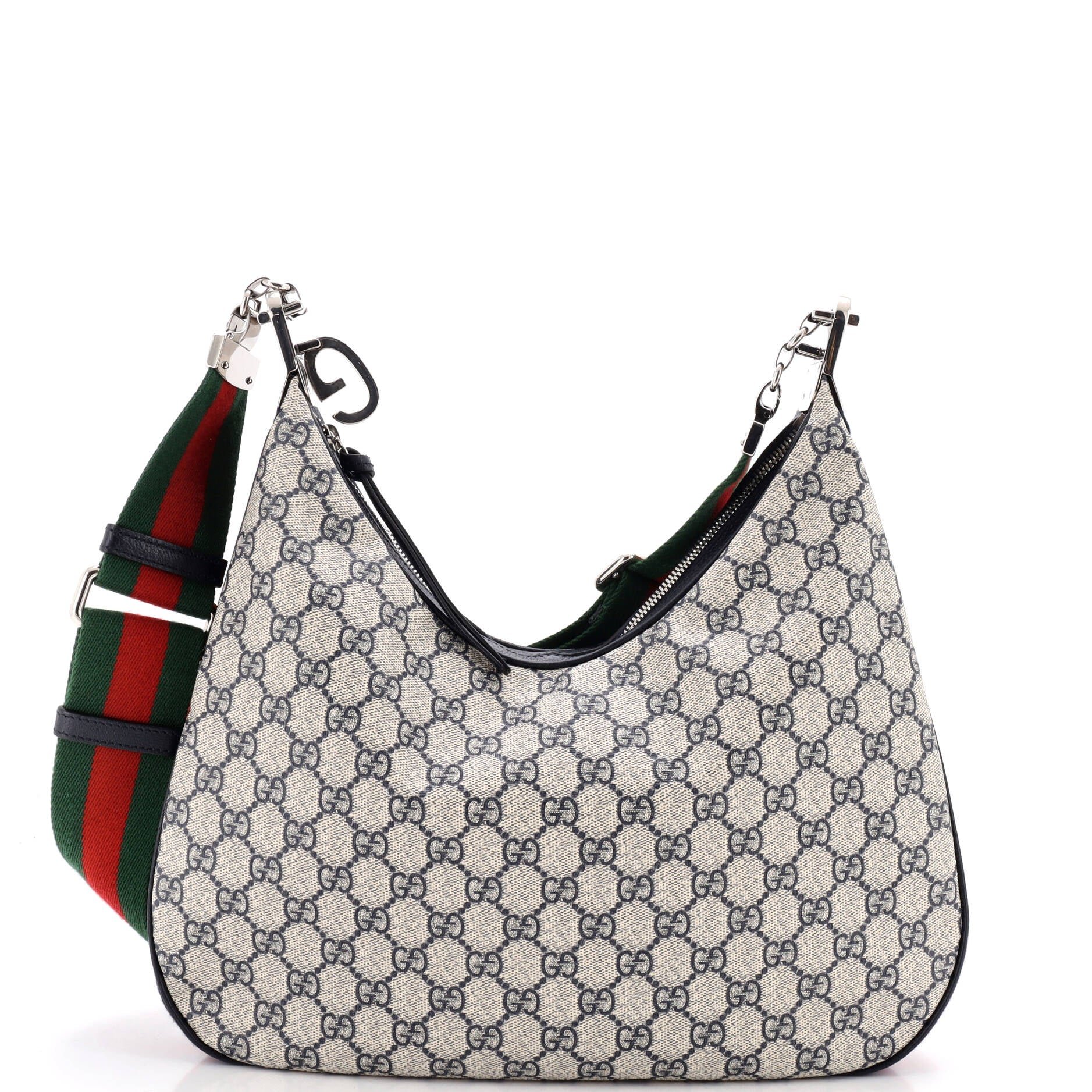 Attache Shoulder Bag GG Coated Canvas Medium