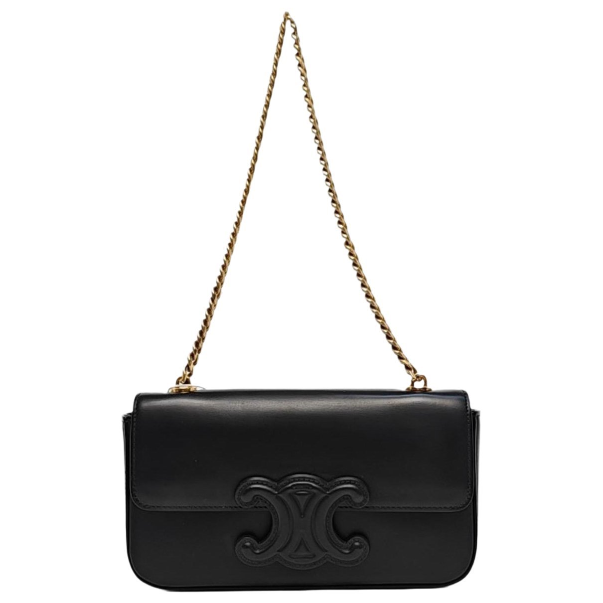 Triomphe leather handbag