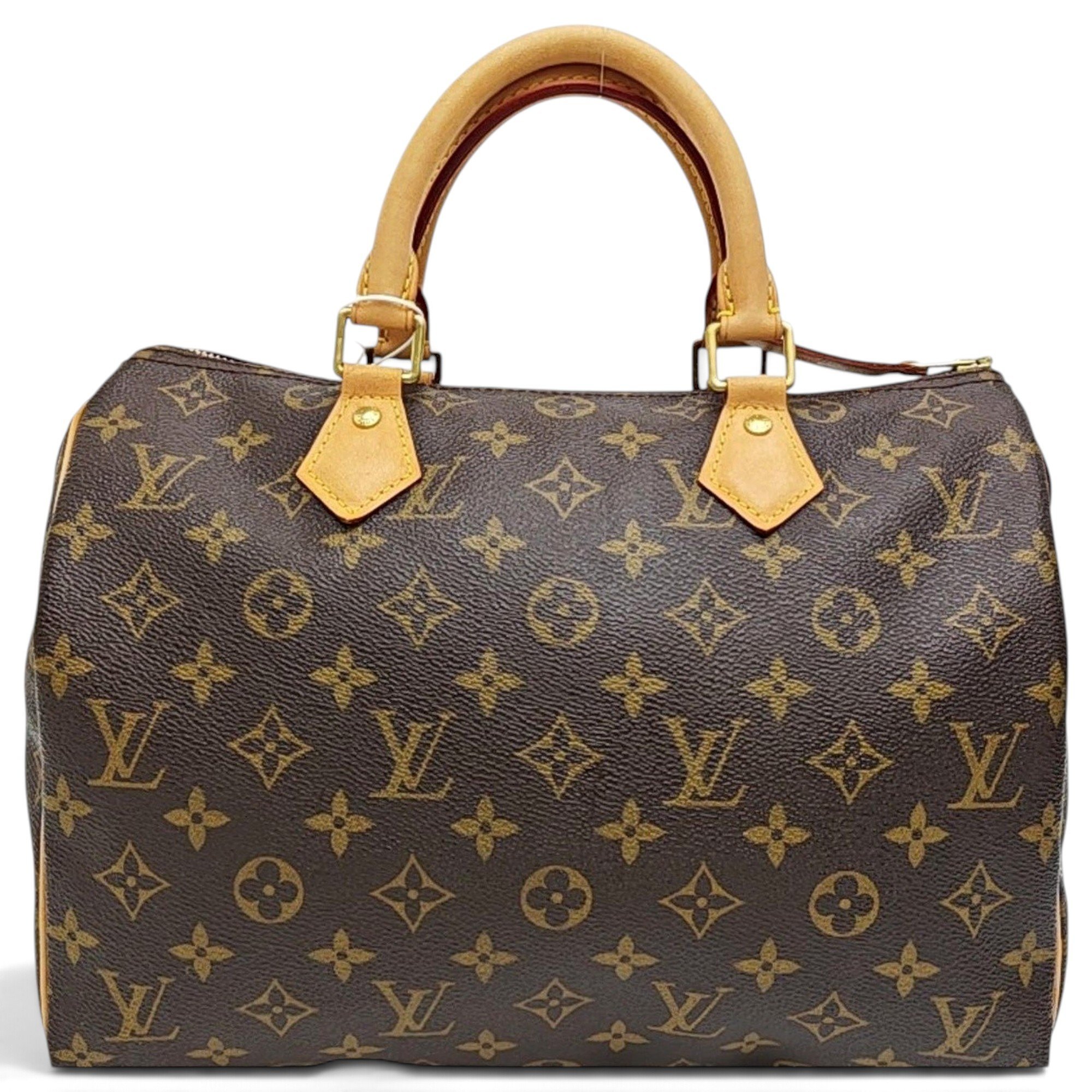 Nano Speedy / Mini HL leather handbag