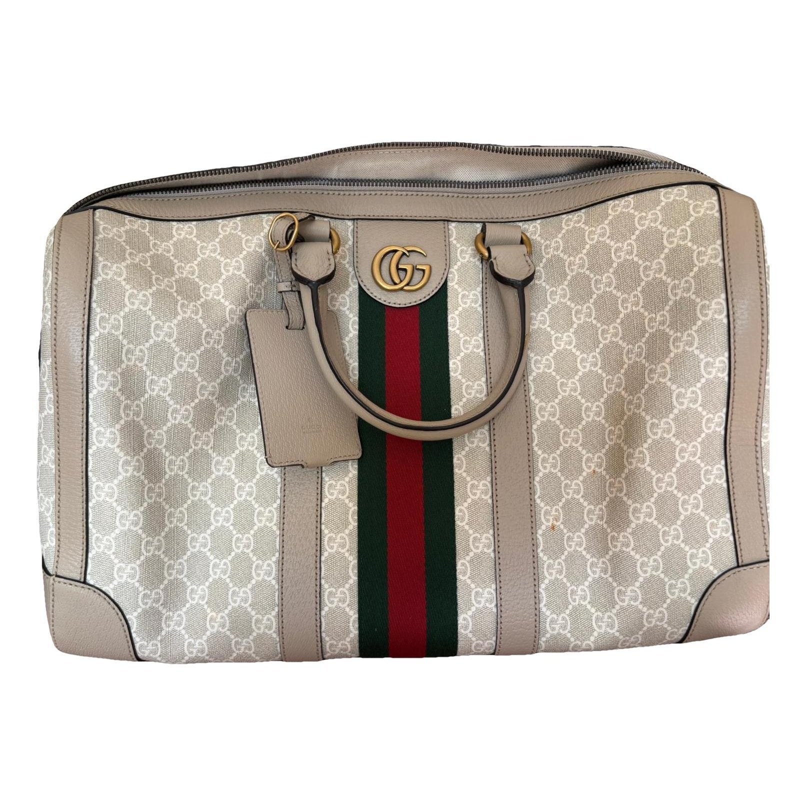 Ophidia Boston leather handbag