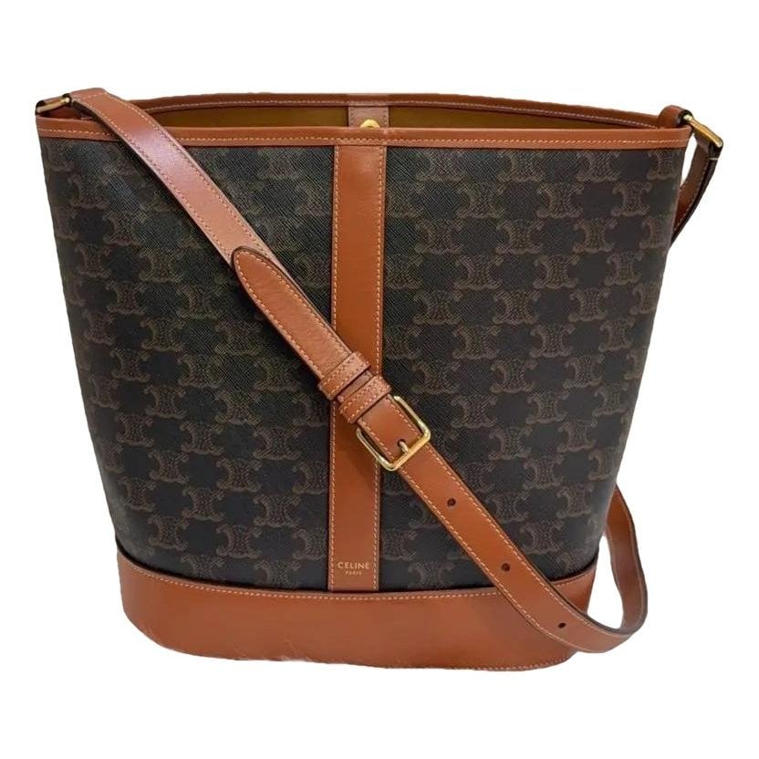 SAC SEAU leather handbag