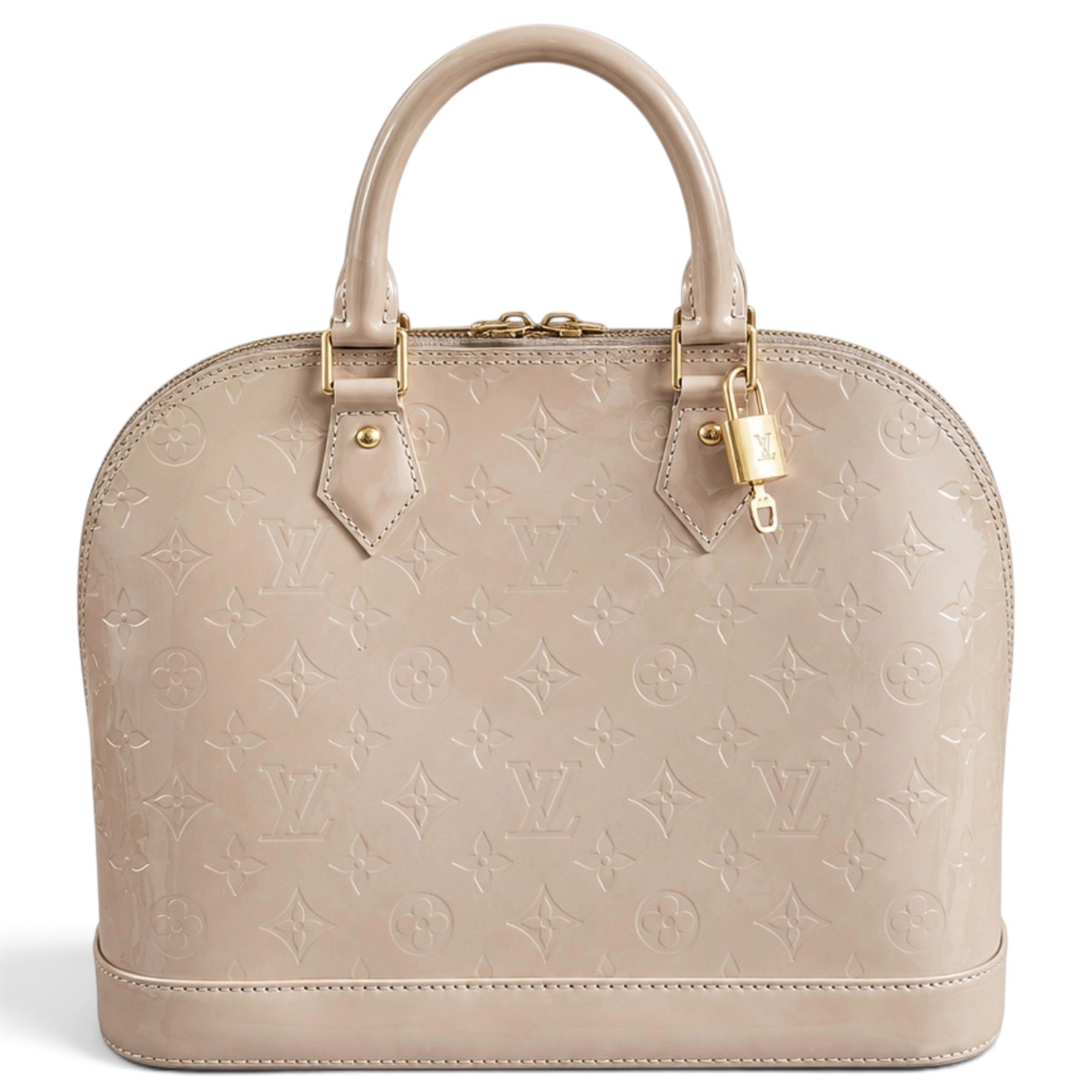 Alma patent leather handbag