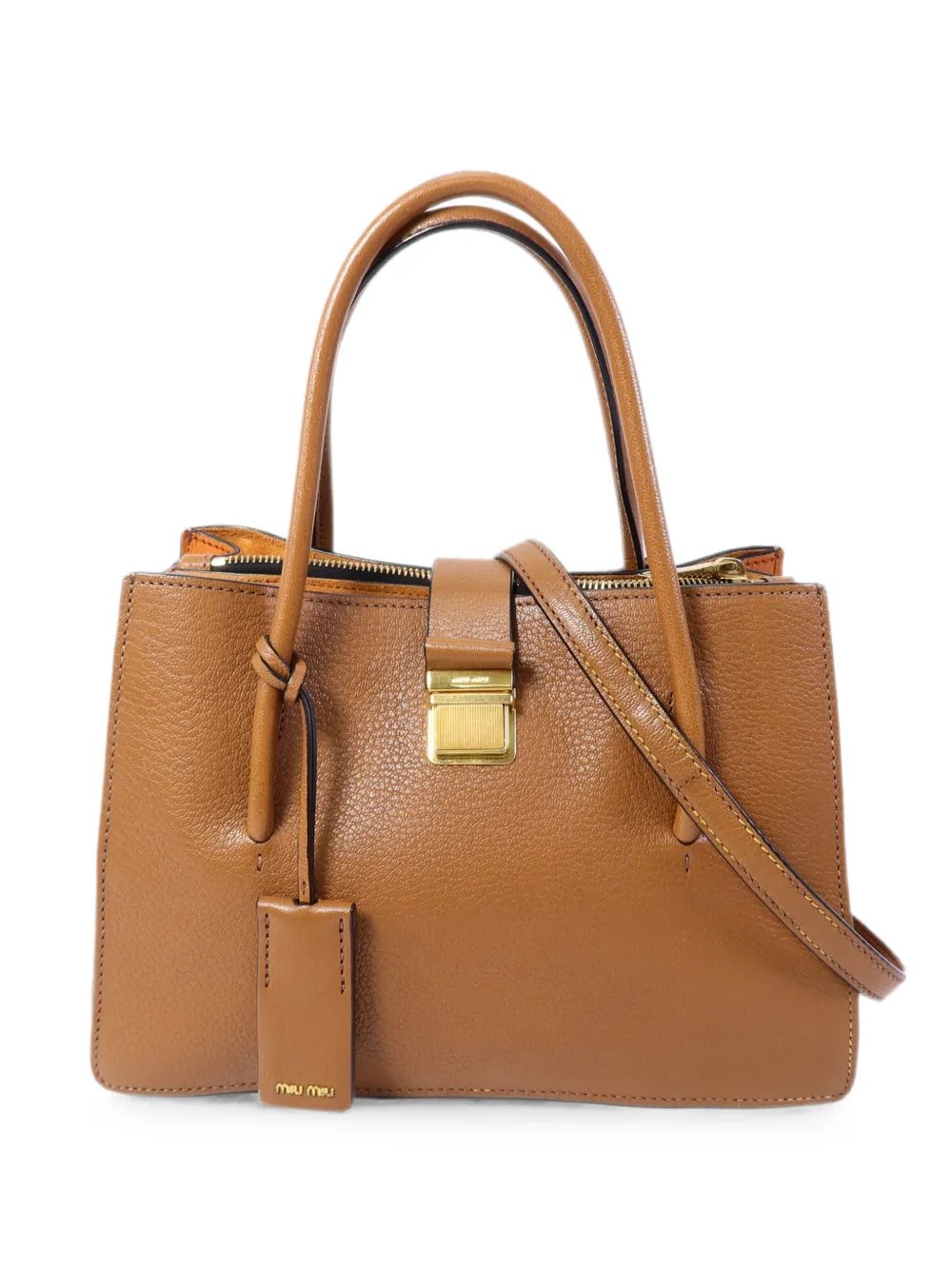 Miu Miu leather shoulder bag