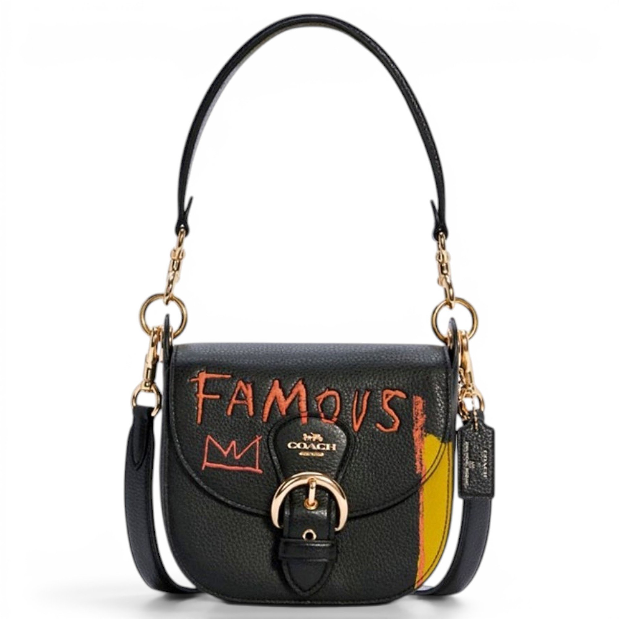 Leather crossbody bag