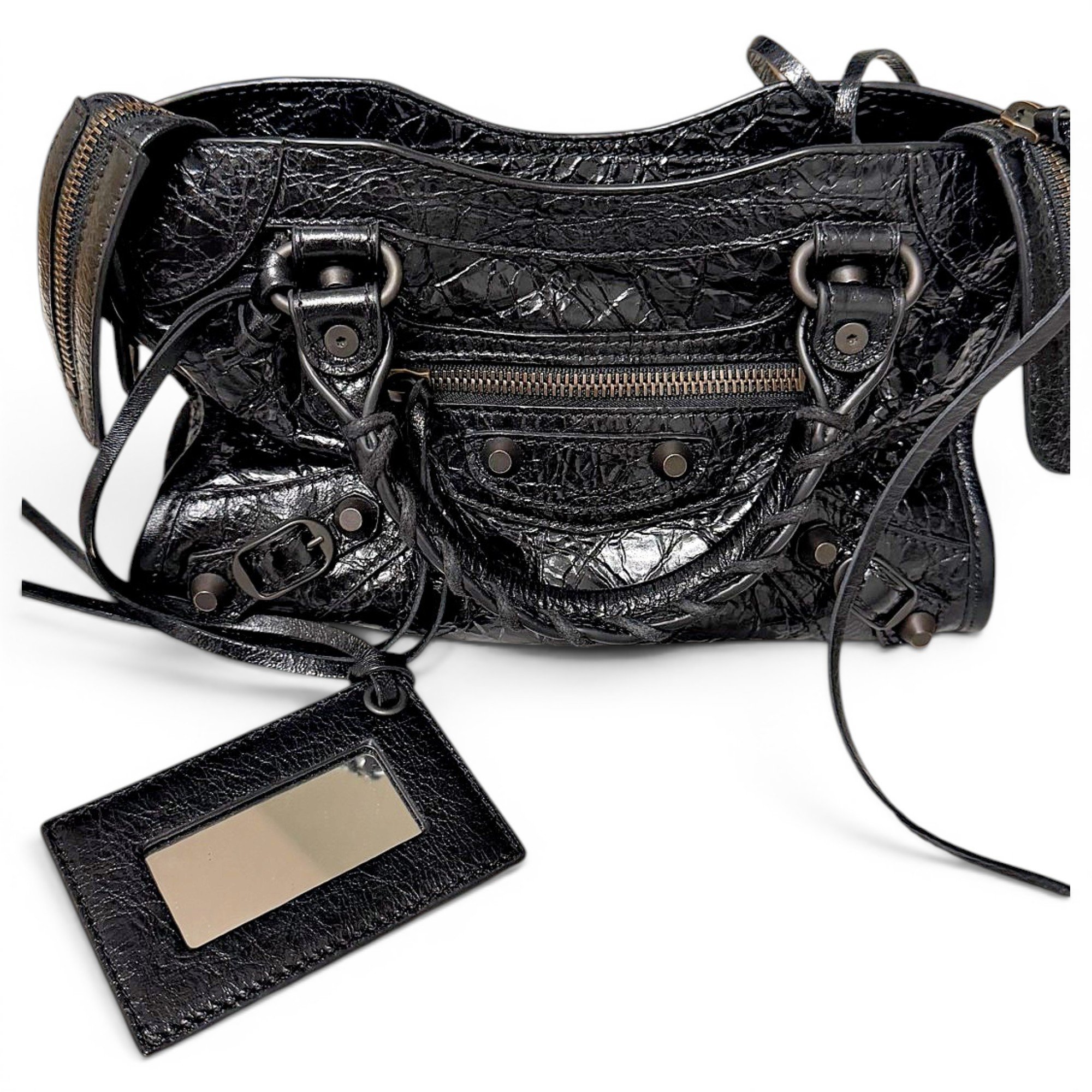 Le Cagole leather handbag