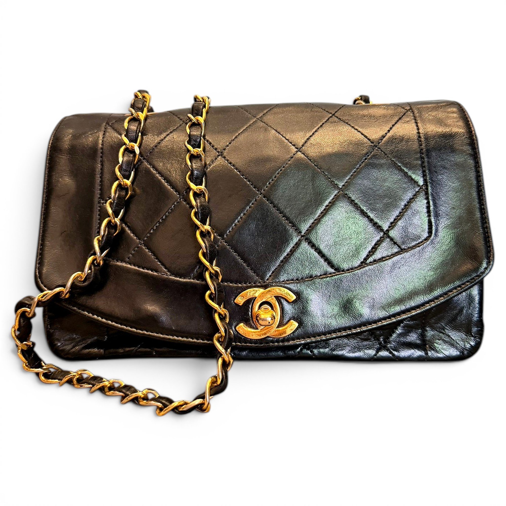 Diana leather crossbody bag