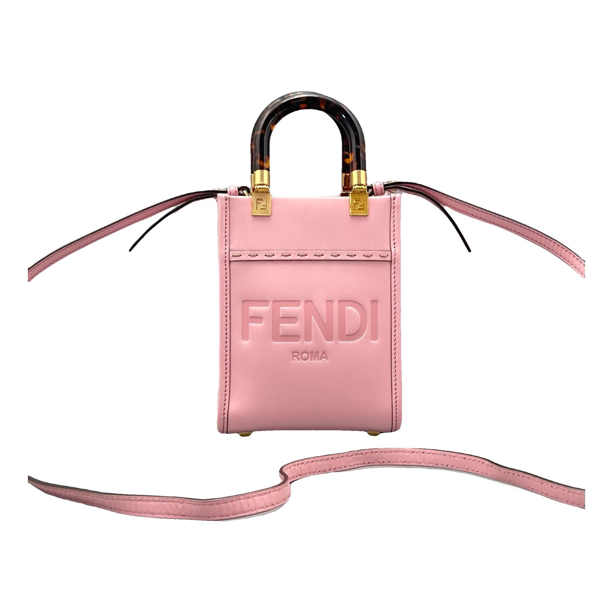 Sunshine leather crossbody bag