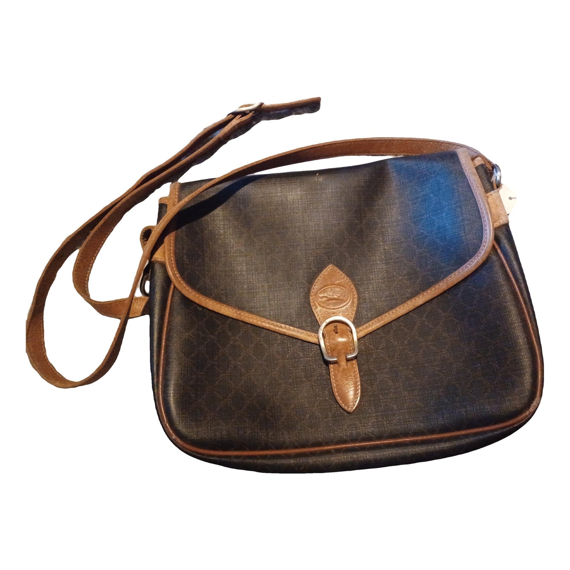 Balzane leather crossbody bag