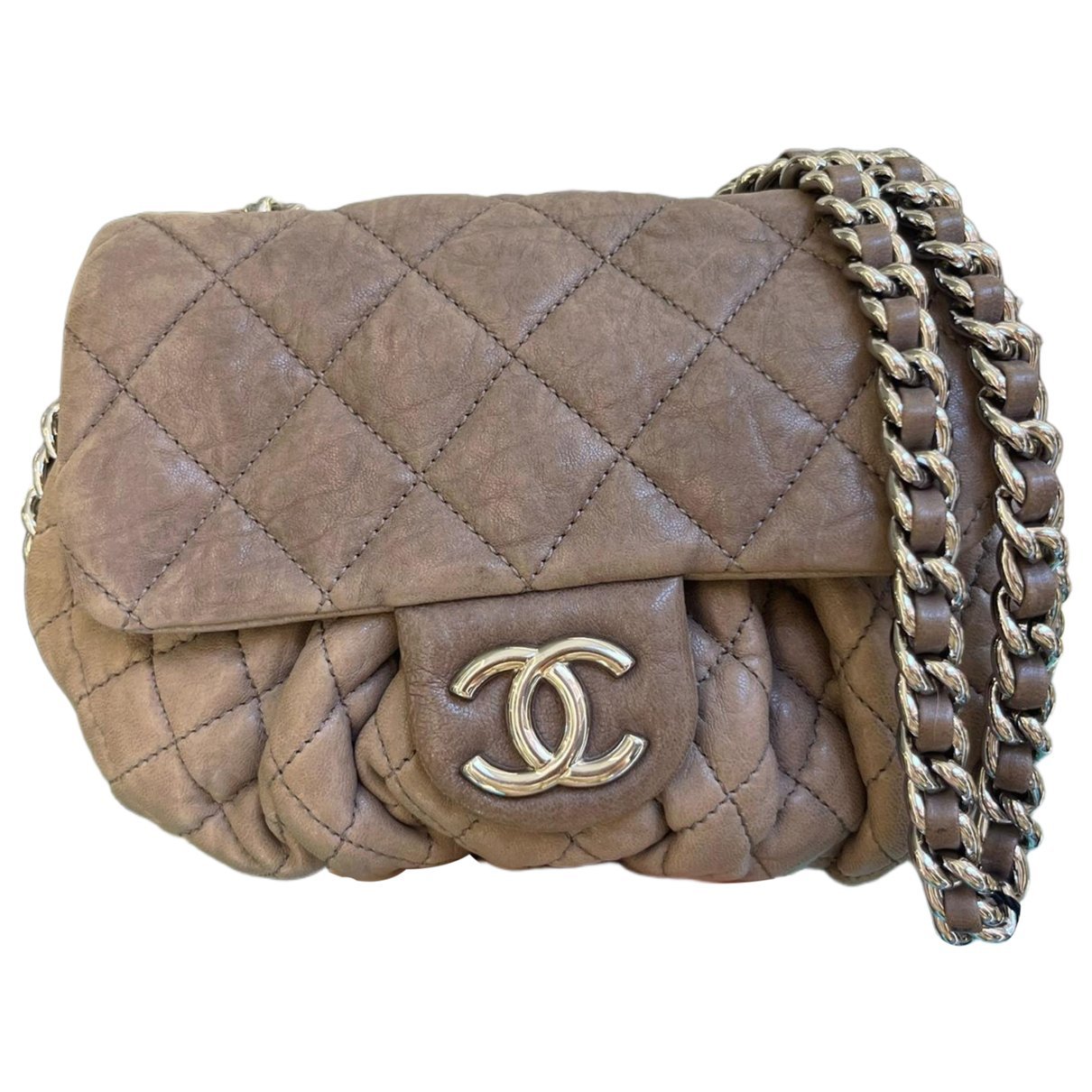 Chain Around leather handbag