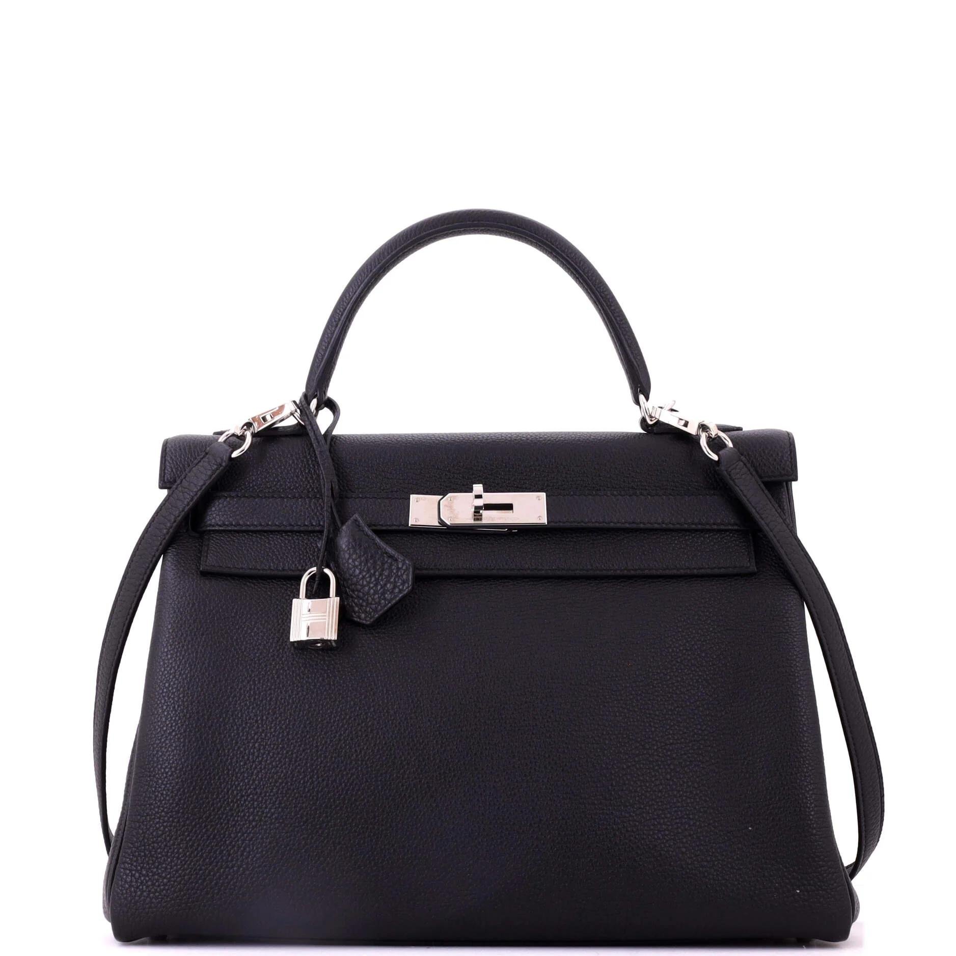 Kelly 32 leather handbag