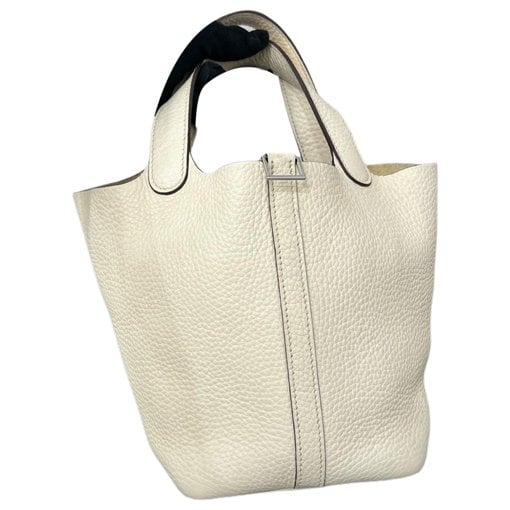 Picotin leather handbag