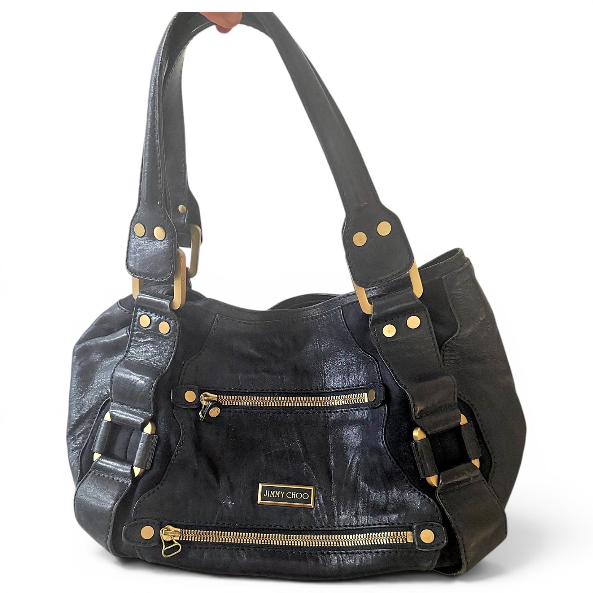 Leather handbag